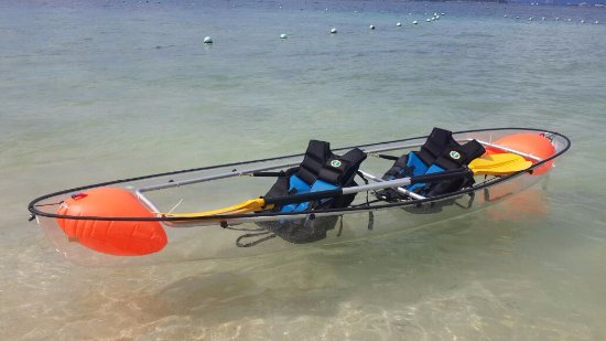 เรือคายัคใส : ไม่มีบาร์กันโคลง