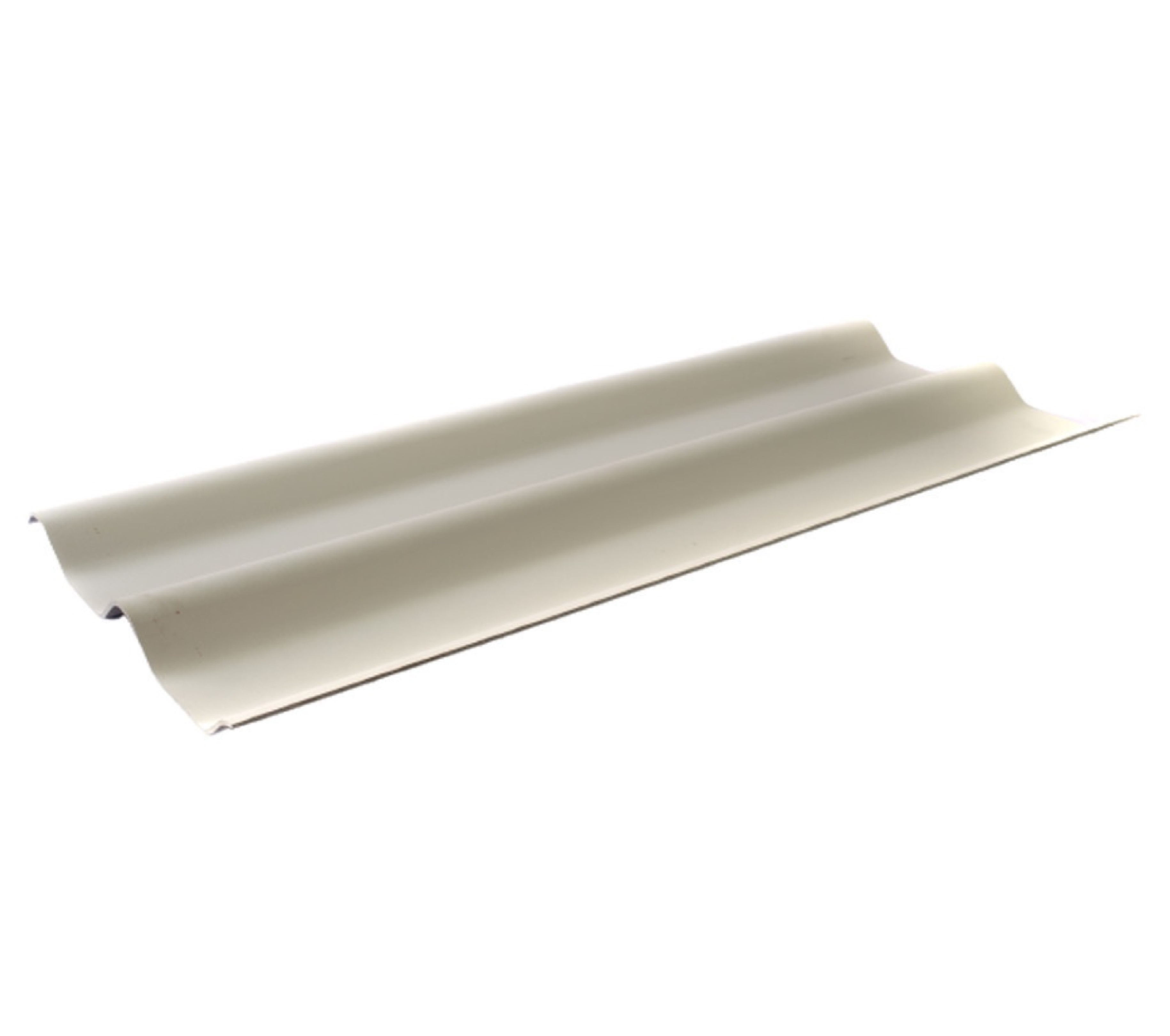 โอฬาร กระเบื้องหลังคาลอนคู่ 0.5x50x120 ซม. สีธรรมชาติ