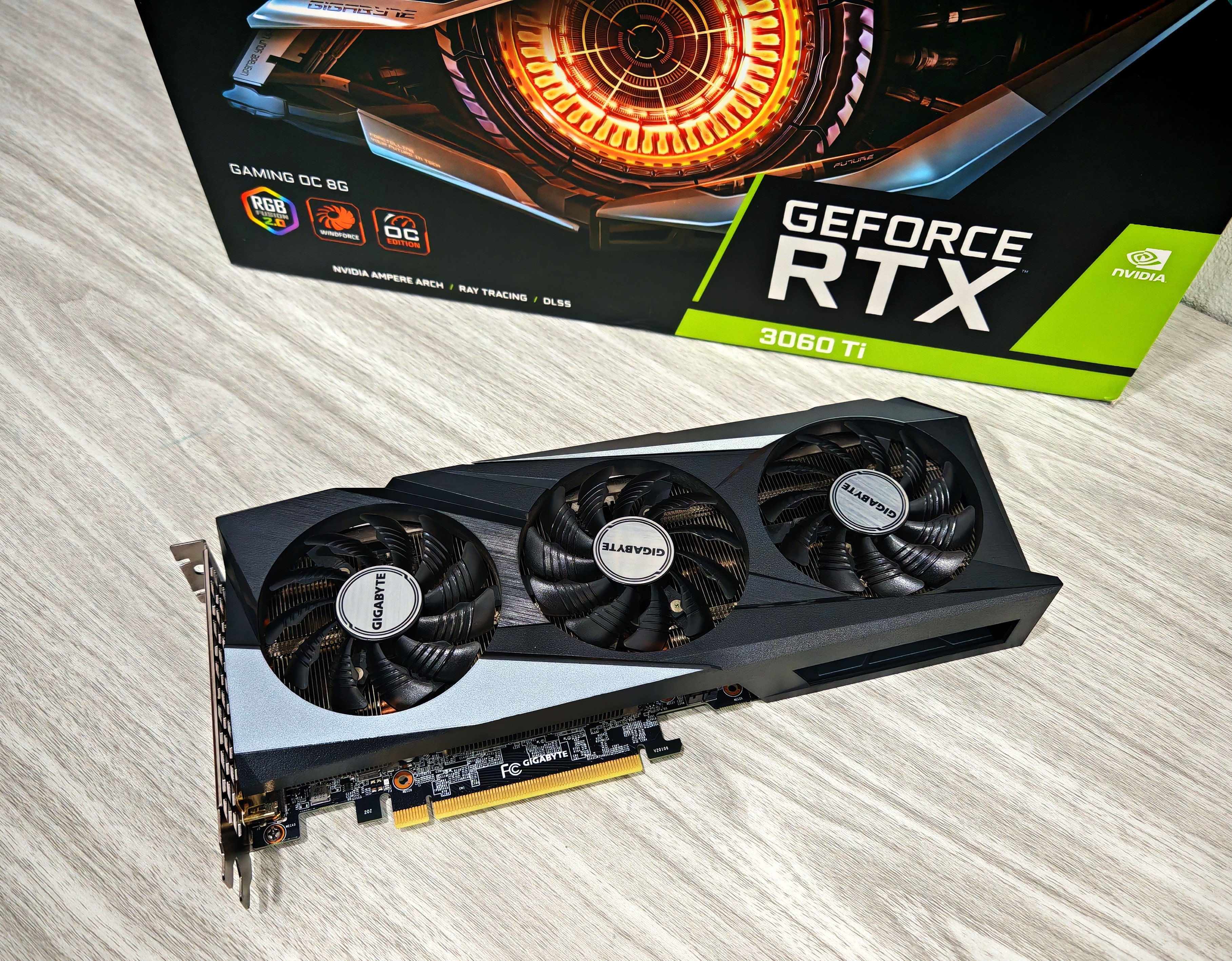 Gigabyte RTX 3060 Ti GAMING OC 8GB GDDR6 (LHR)