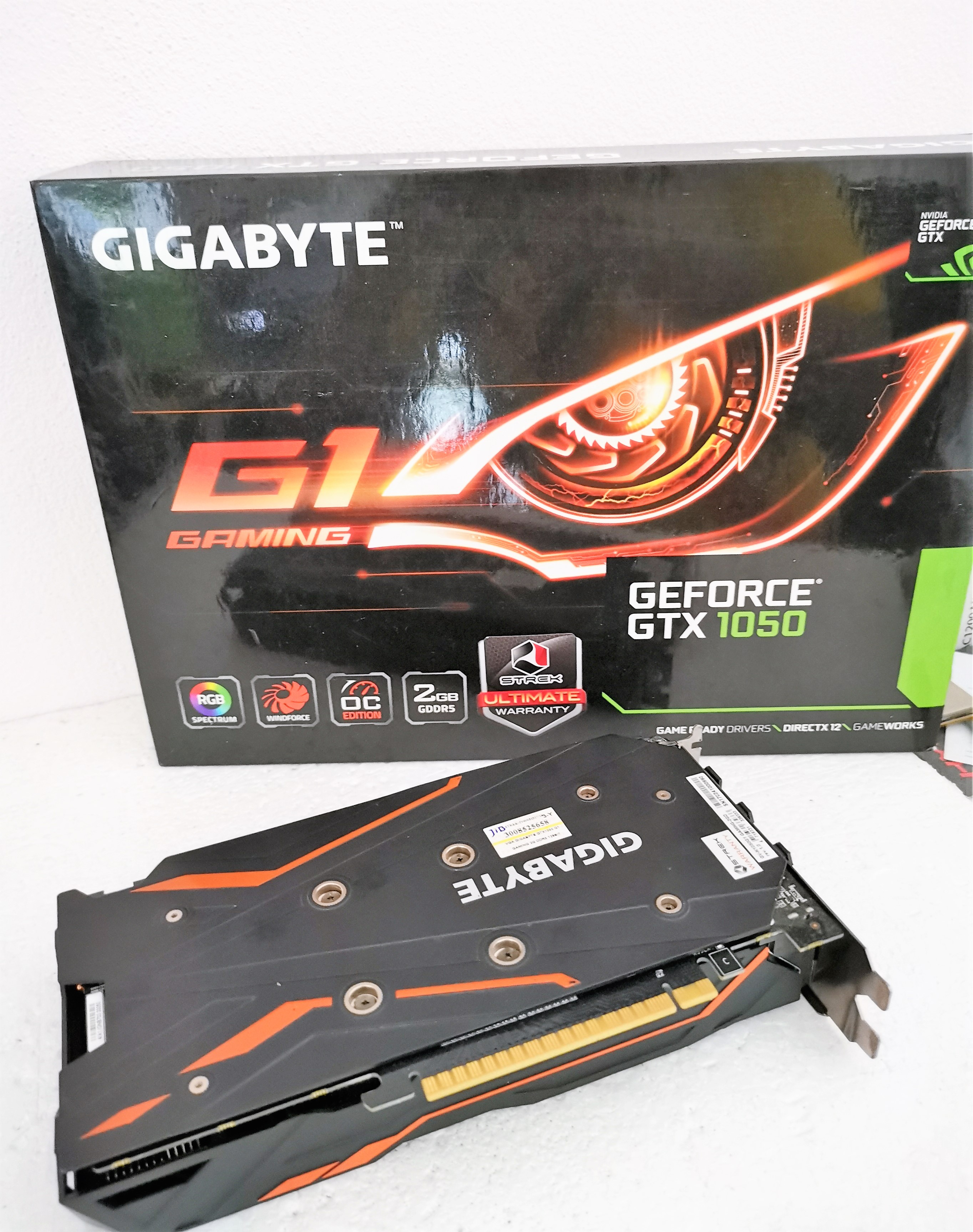VGA GIGABYTE GTX1050 G1 GAMING 2G