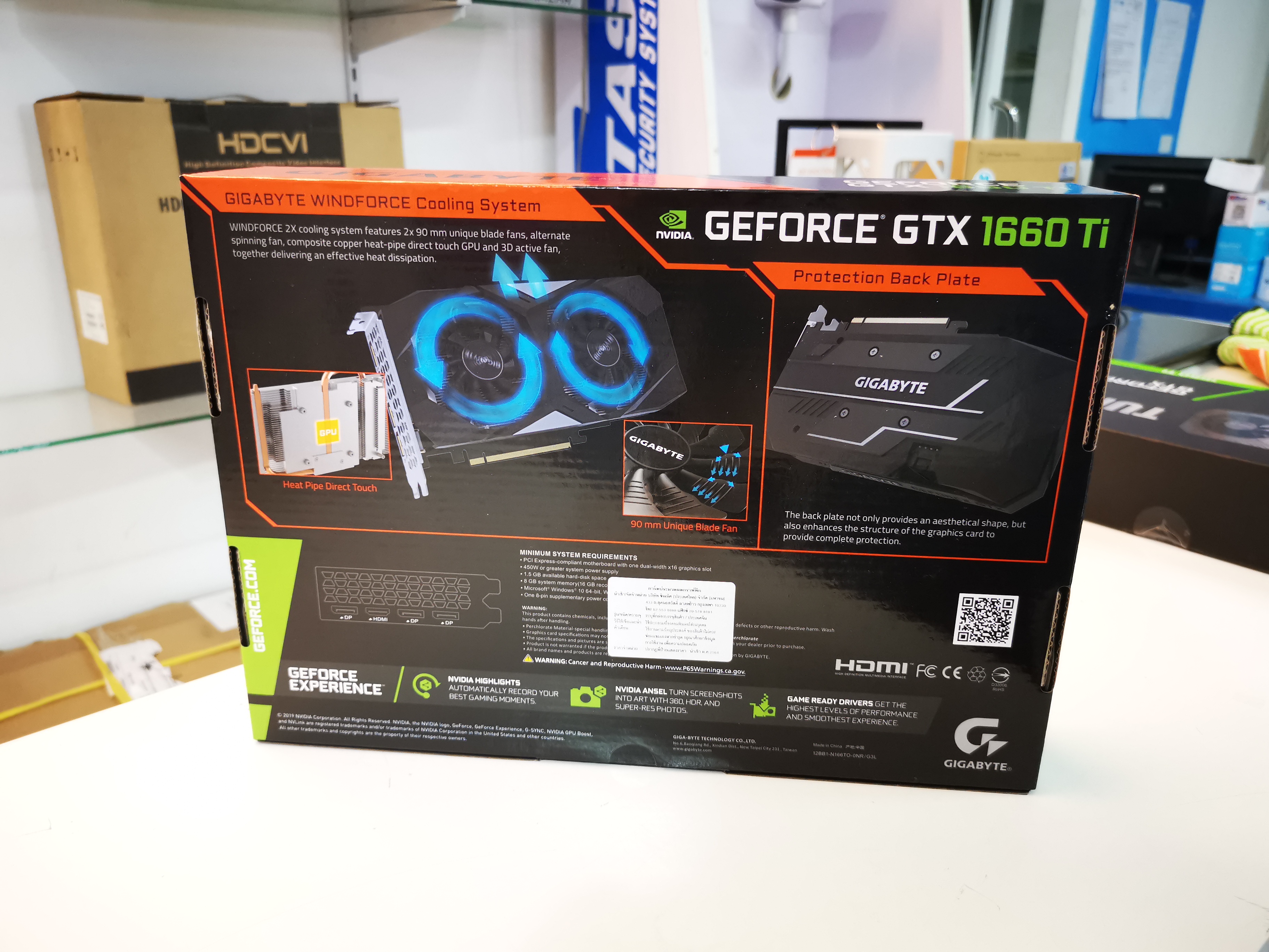 Gigabyte GTX1660TI 6GB OC