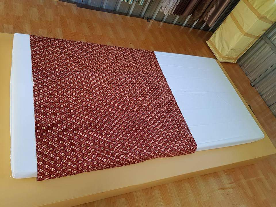 ผ้าลายไทย สำหรับคาดเบาะนวดไทย