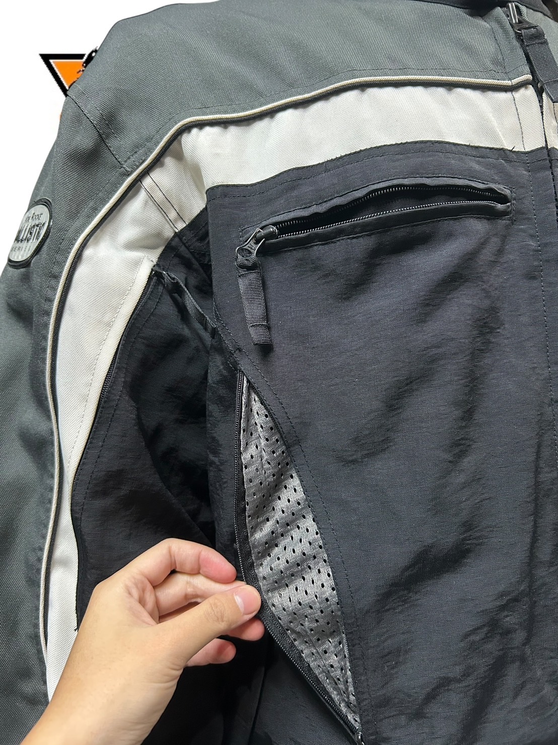 เสื้อขี่มอเตอร์ไซด์( มือสอง) CRSB 052 : อก 60" ยาว 28" (3XL) **Joe Rocket**