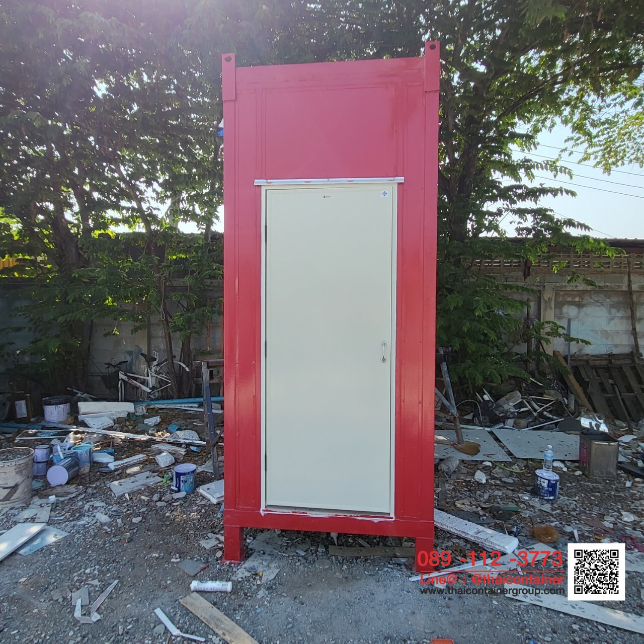 ห้องน้ำเดี่ยว 1 ห้อง ห้องน้ำสำเร็จรูป ห้องน้ำเคลื่อนที่