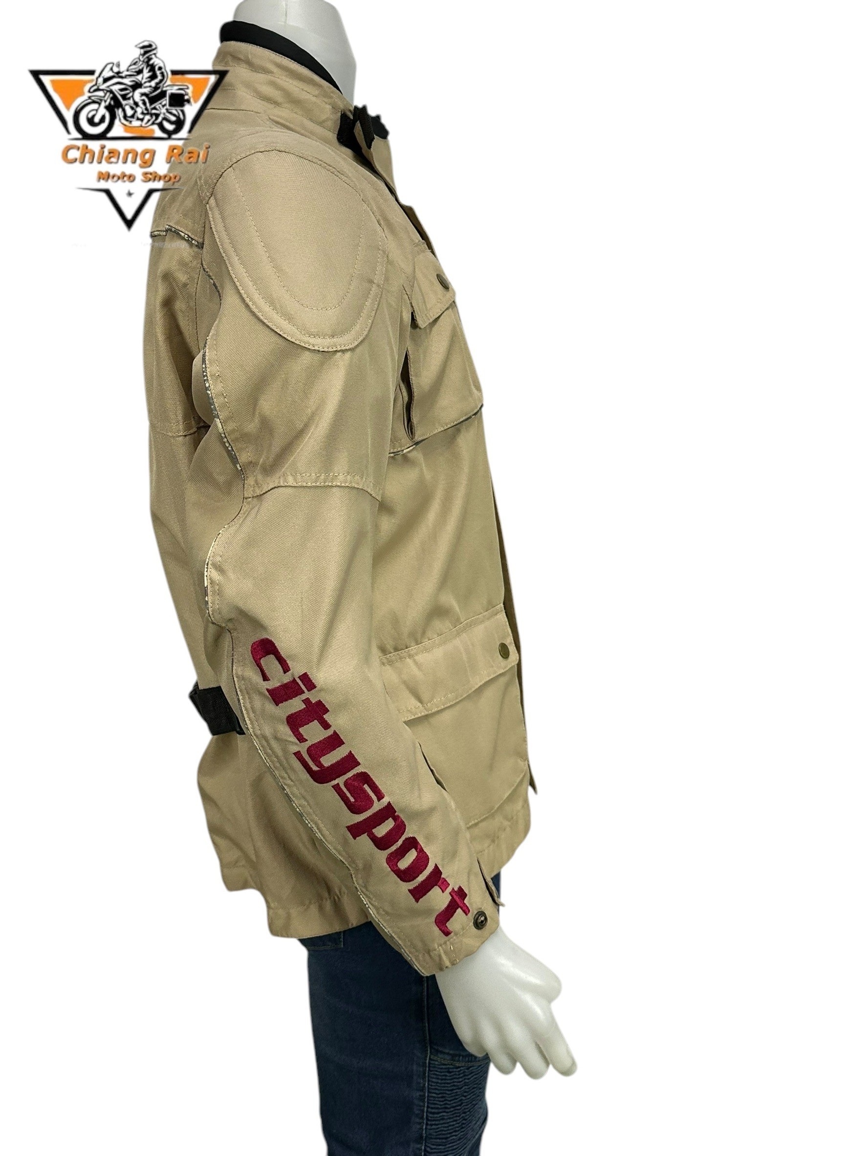 เสื้อขี่มอเตอร์ไซด์( มือสอง) RCTA 686 อก 46" ยาว 26"(L) **city sport**