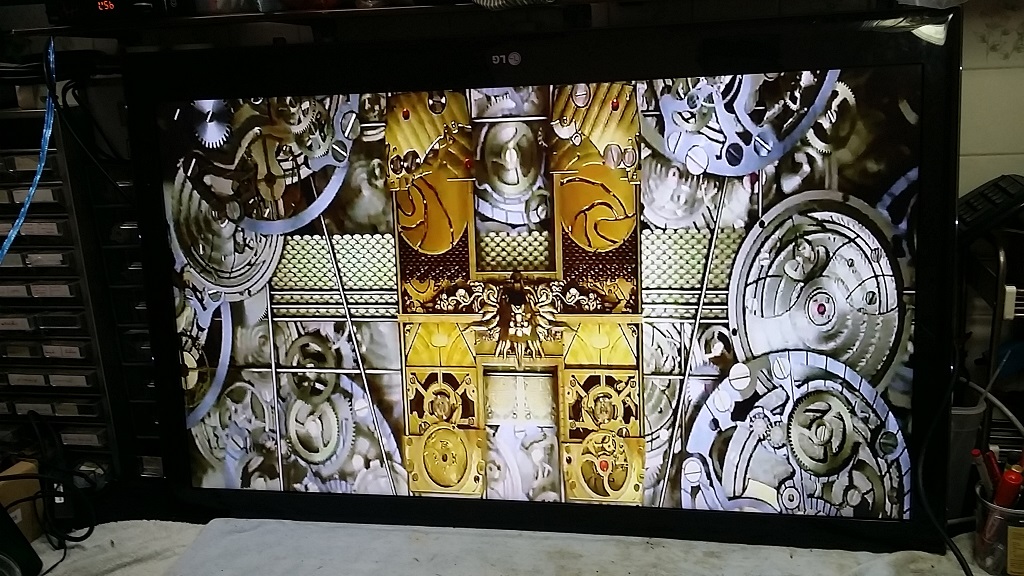 ซ่อมโทรทัศน์ LED-TV ยี่ห้อ LG รุ่น 42LE5500 อาการต่อสายสัญญาณเข้าเครื่องไม่ได้