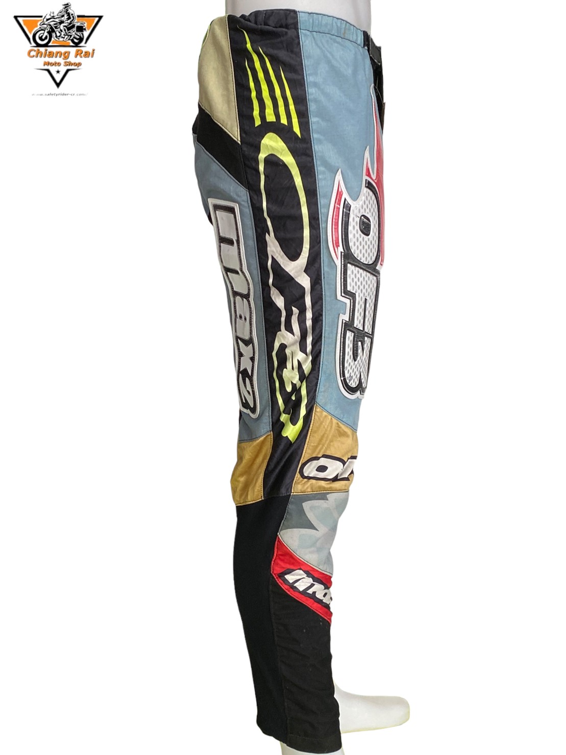 กางเกงขี่มอเตอร์ไซด์ ( มือสอง ) E&A 454: เอว 28-30" ยาว 29" **OF3**