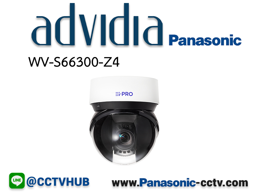 กล้องวงจรปิด Panasonic รุ่น WV-S66300-Z4