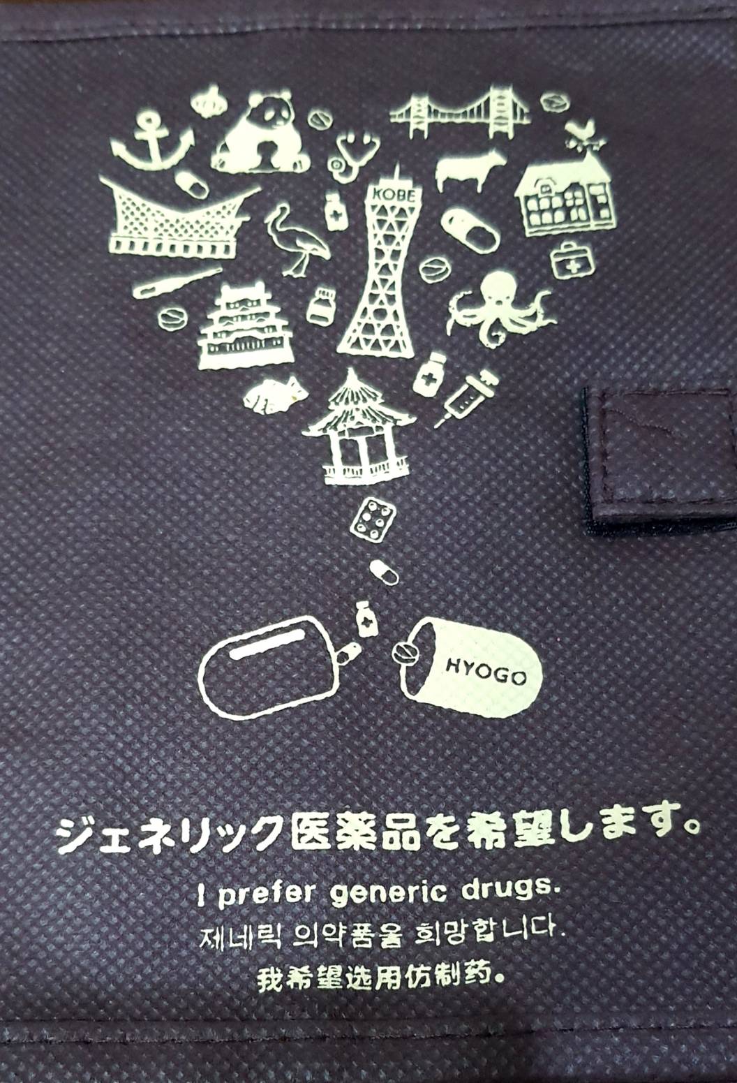 กระเป๋า ใส่หนังสือเดินทาง ใส่บัตร ใส่ของพกพา จากญี่ปุ่น Size : 11.5 x 16.5 cm