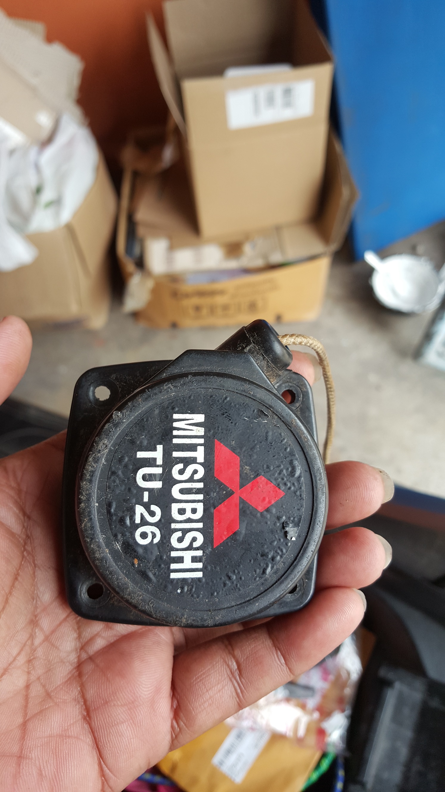 ซ่อมเครื่องตัดหญ้า ยี่ห้อ MITSUBISHI รุ่น TU-26 อาการสตาร์ทไม่ติด