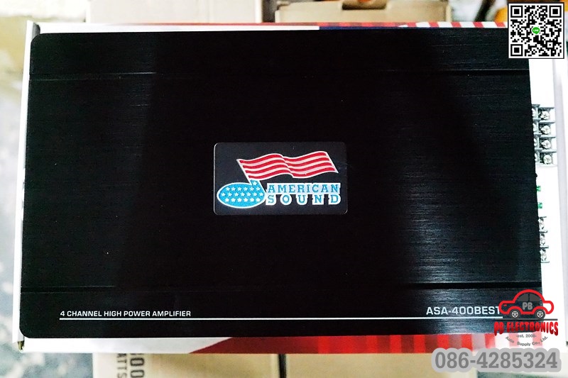 PowerAmp 4Ch AmericanSound รุ่น ASA-400BEST