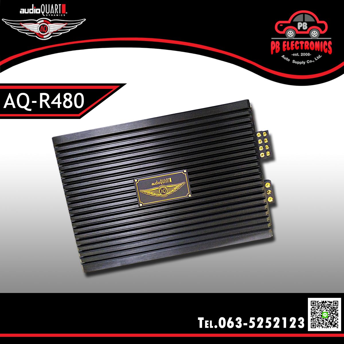 Poweramp Audio Quart AQ-R480
