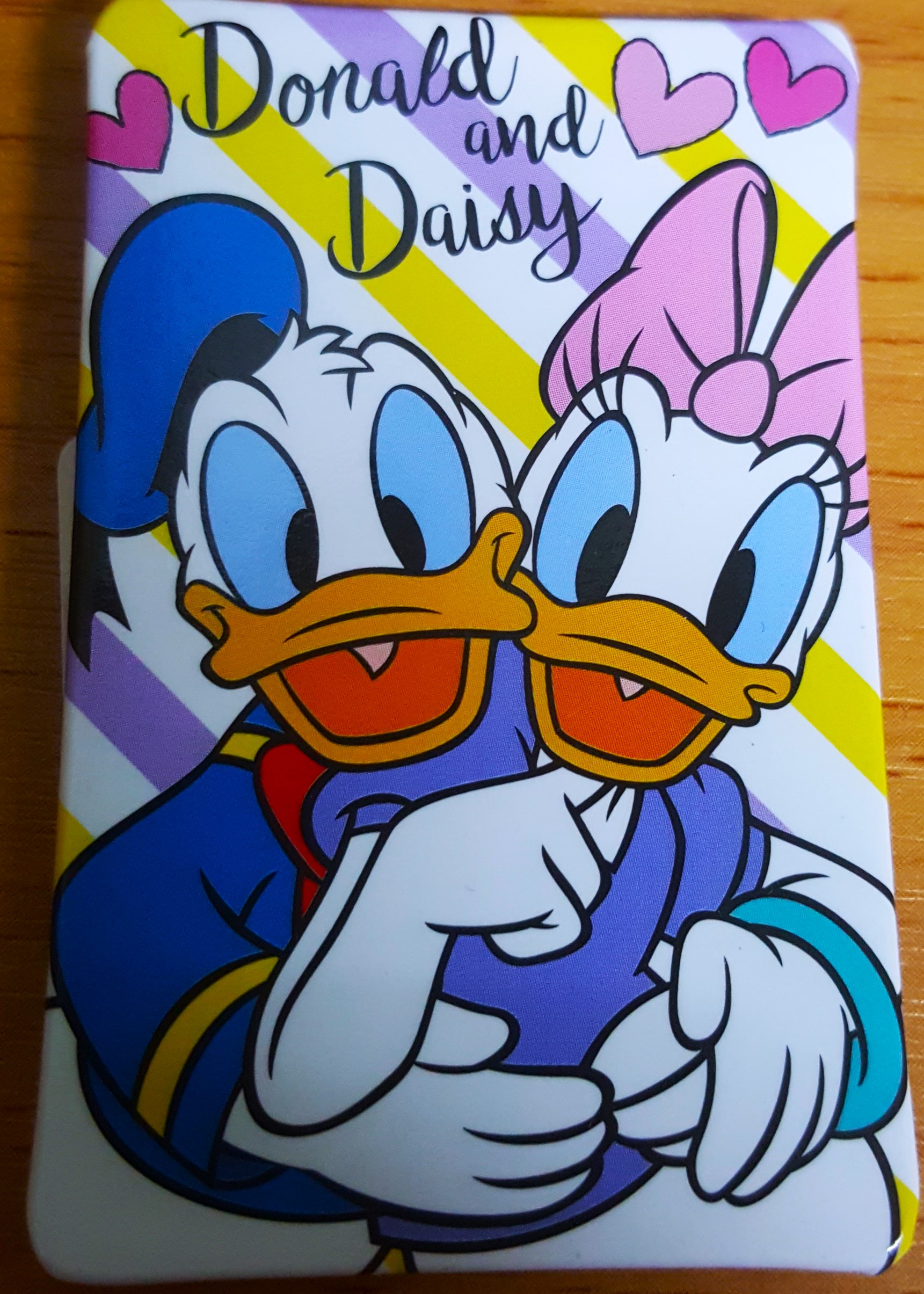 เข็มกลัดโดนัลดักซ์+ เดซี่ Donald Daisy Duck ของแท้จากดิสนีย์สโตร์ ญี่ปุ่น
