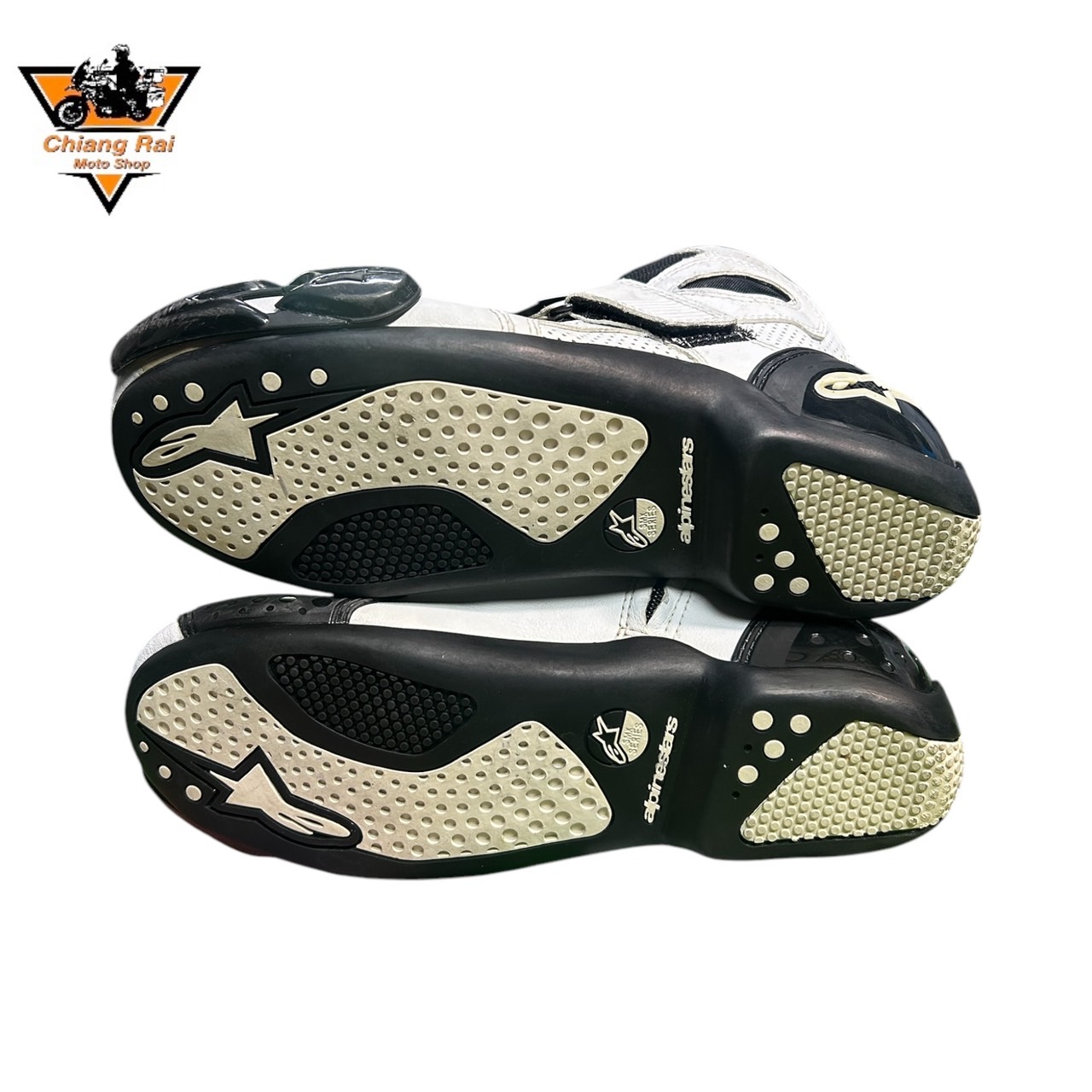 รองเท้าขี่มอเตอร์ไซด์( มือสอง) RCBS-1009 Size ขนาดจากป้าย 44:EUR / 10:UK / 28:Cm.(Alpinestars)