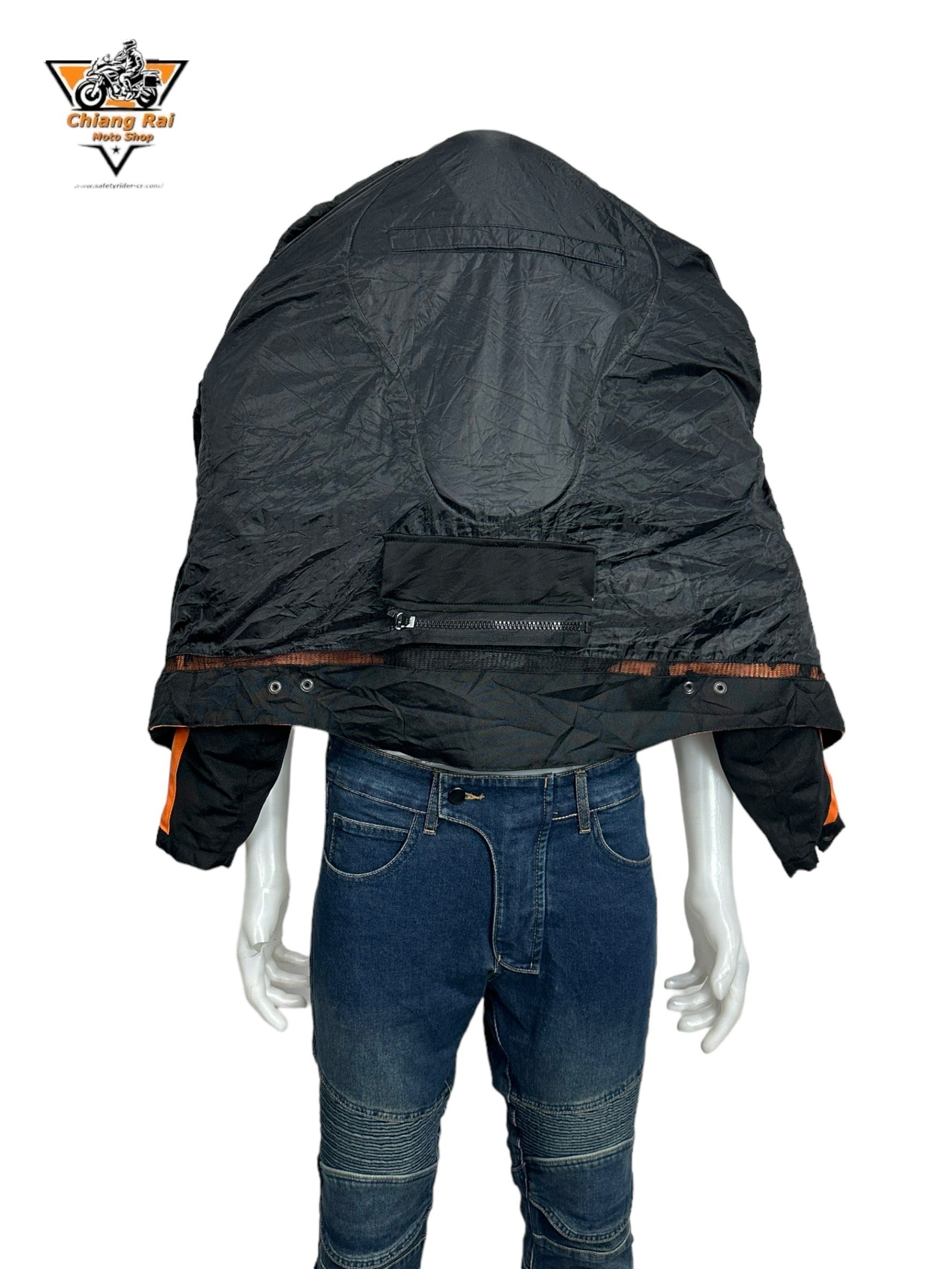 เสื้อขี่มอเตอร์ไซด์( มือสอง) RCSA 856 : อก 48" ยาว 25" (L) **INDIAN COAST**