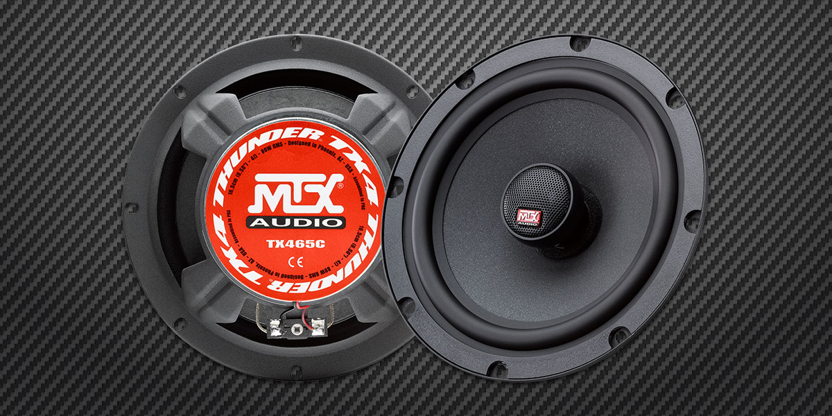 ลำโพงแกนร่วม 6.5 นิ้ว MTX TX465C
