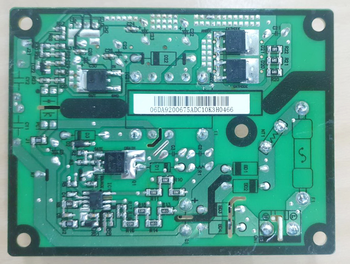 DA92-00675A ภาคจ่ายไฟสำหรับตู้เย็น SAMSUNG