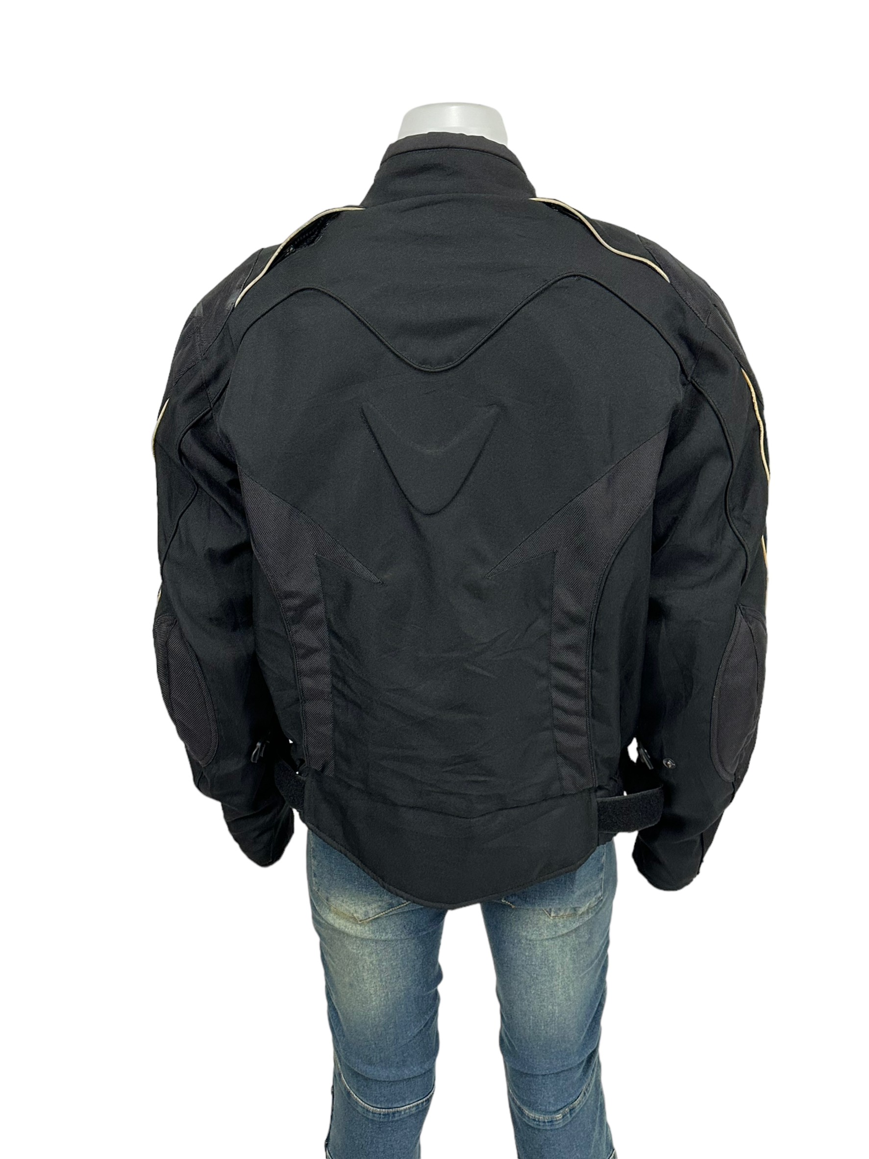 เสื้อขี่มอเตอร์ไซด์( มือสอง) F 015: อก 50" ยาว 26" (XL) **ADRENALINE**