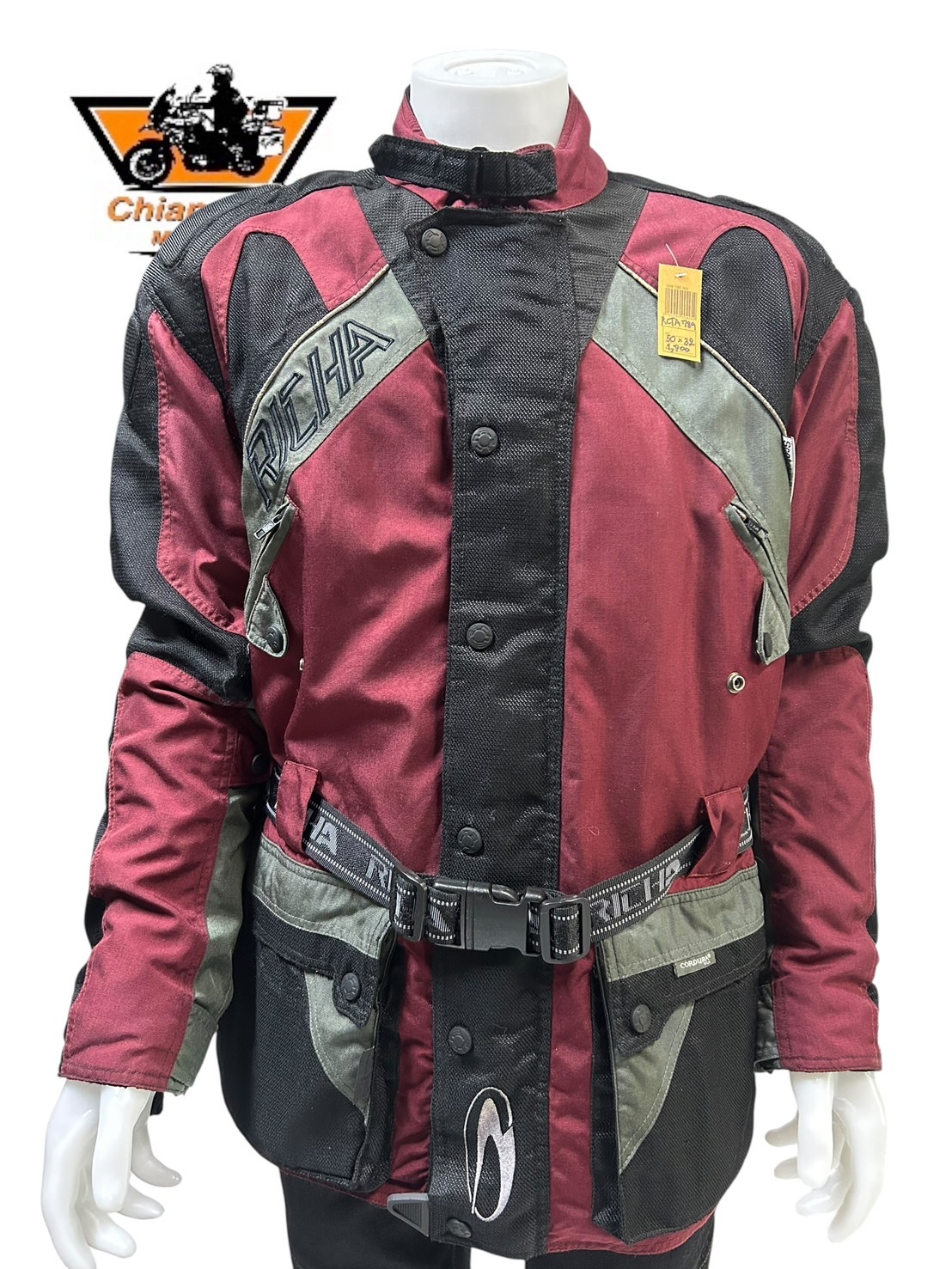 เสื้อขี่มอเตอร์ไซด์( มือสอง) RCTA 789 อก 50" ยาว 32 (XL) **Richa**
