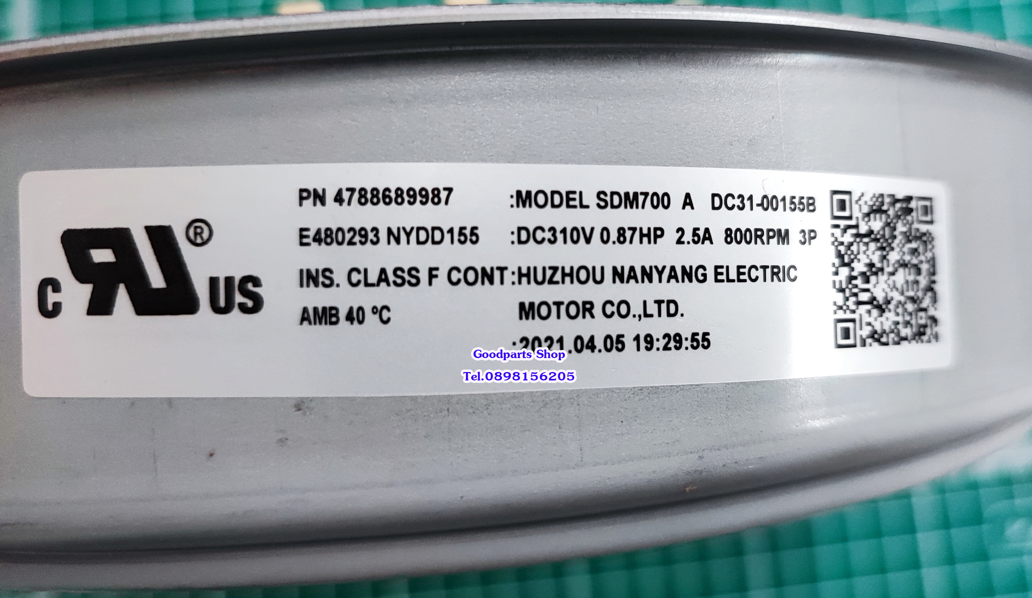 SAMSUNG มอเตอร์อินเวอเตอร์ SDM700 /DC97-20946A/DC31-00155B (ใส่แทนรุ่นที่มีเซ็นเซอร์ย้ายเซ็นเซอร์เก่ามาใส่)