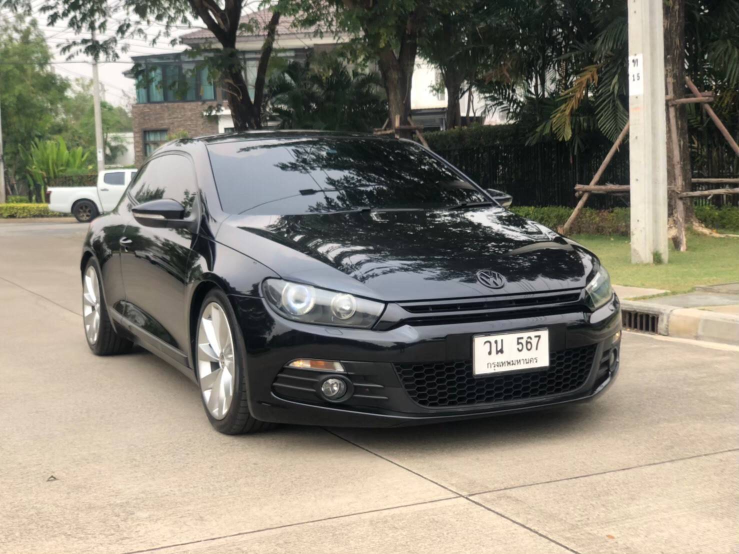 VOLK SCIROCCO 2.0 TSI Highline สีดำ ปี 2010