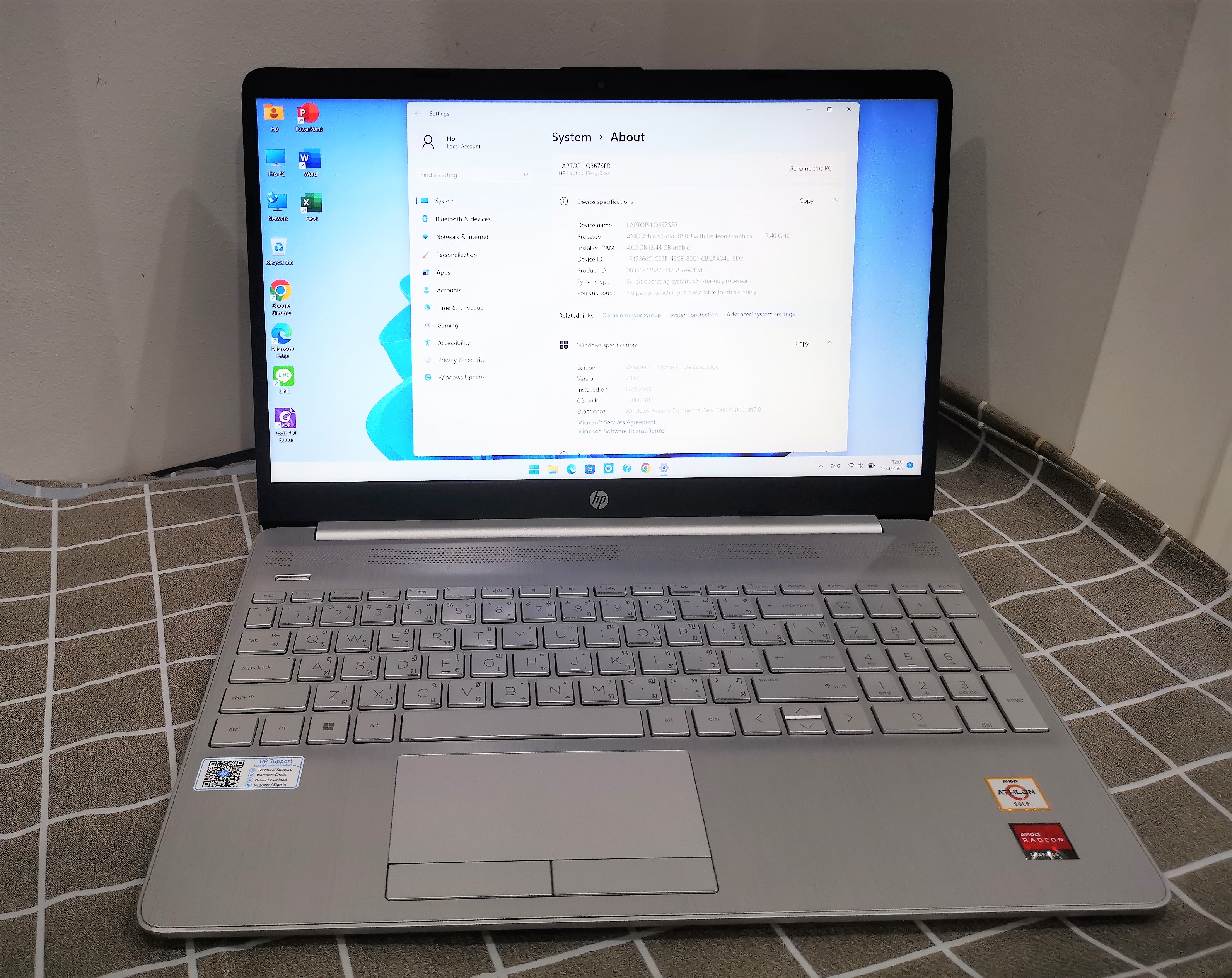 Hp 15s-gr0511AU