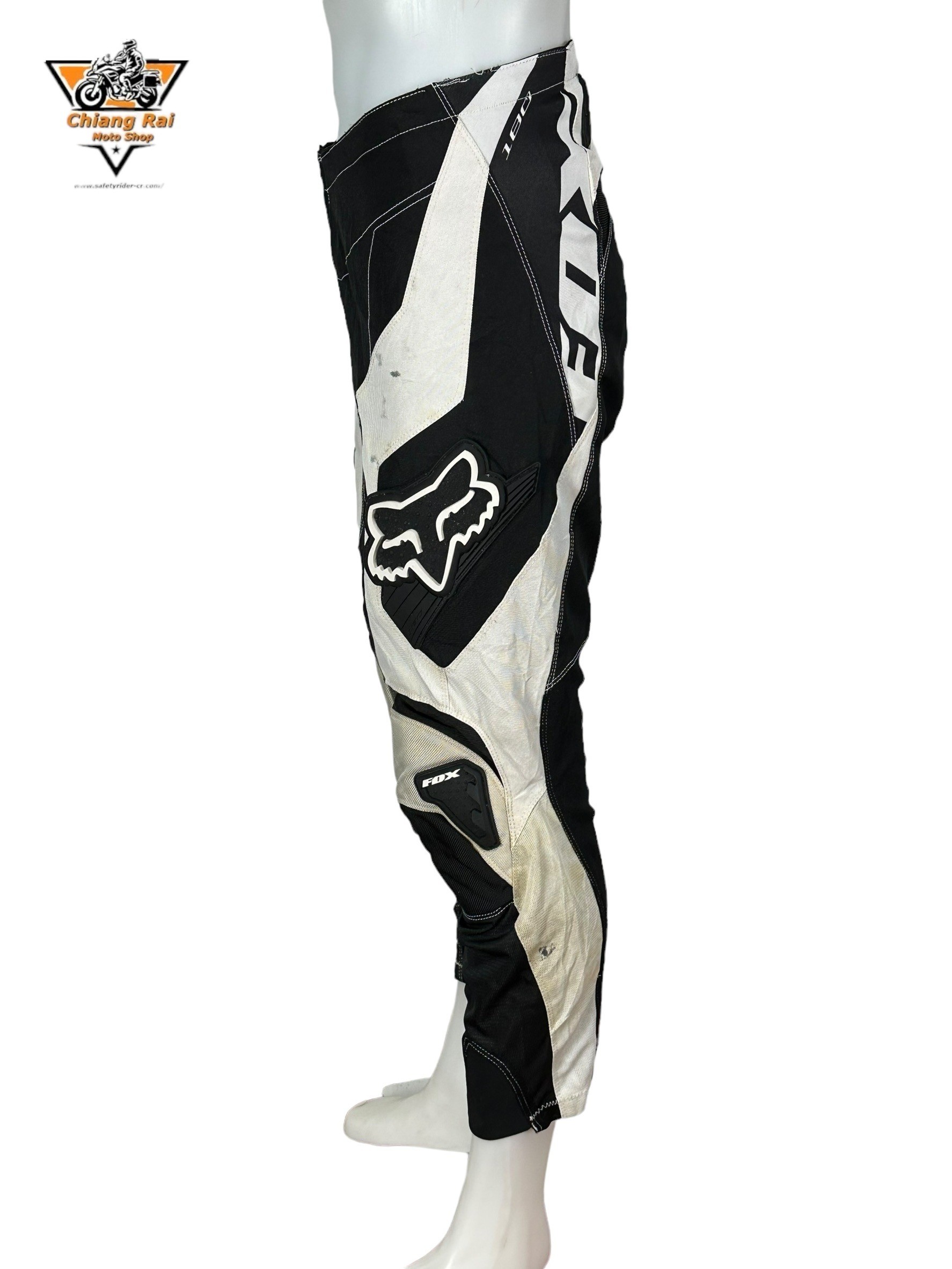 กางเกงขี่มอเตอร์ไซด์ ( มือสอง ) E&A 631: เอว 30" ยาว 27" **FOX**