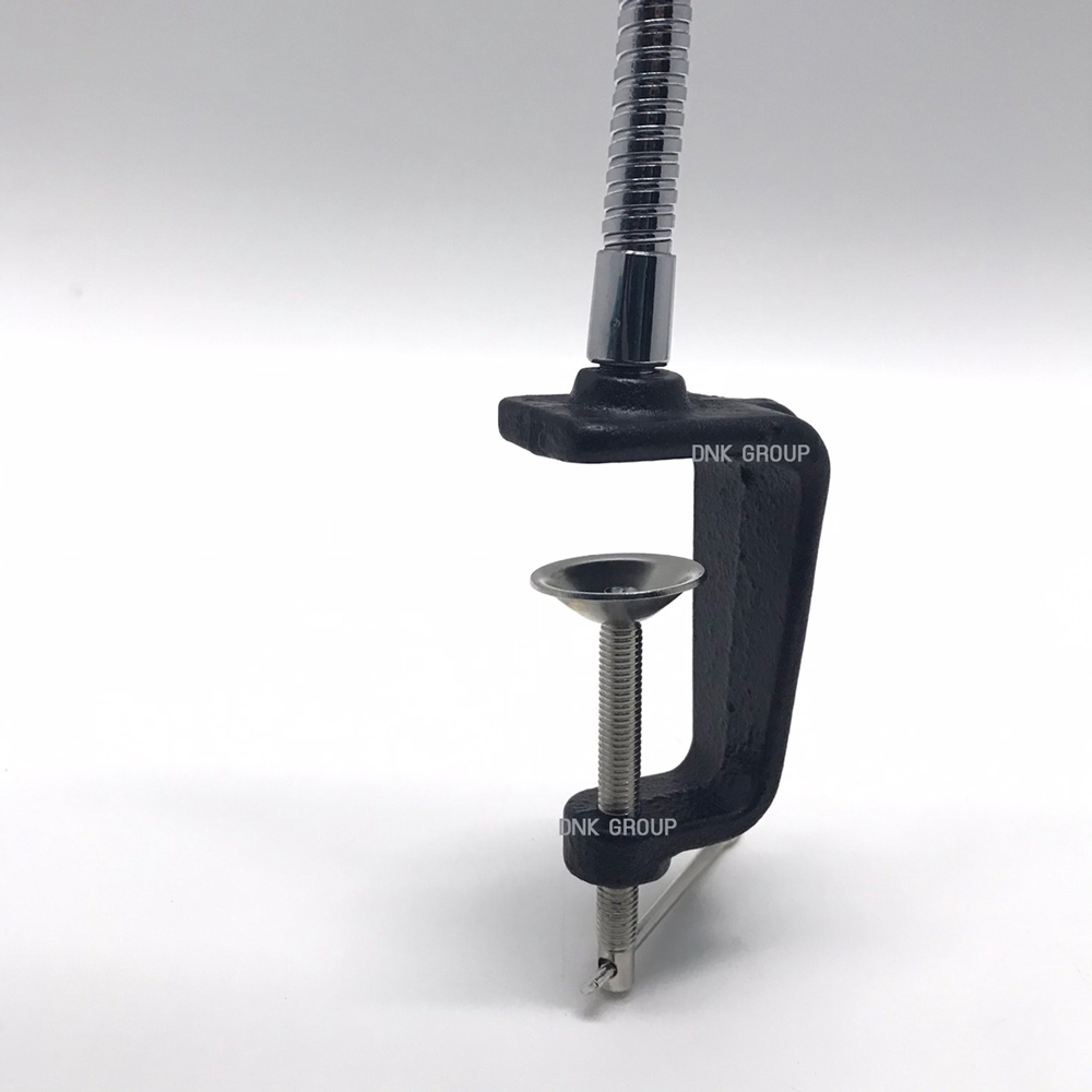 แว่นขยายหนีบโต๊ะขนาดเล็ก กำลังขยาย 2 เท่า พร้อมไฟLED2 หลอดสำหรับส่องสว่าง Magnifying Lamp 2x 5x