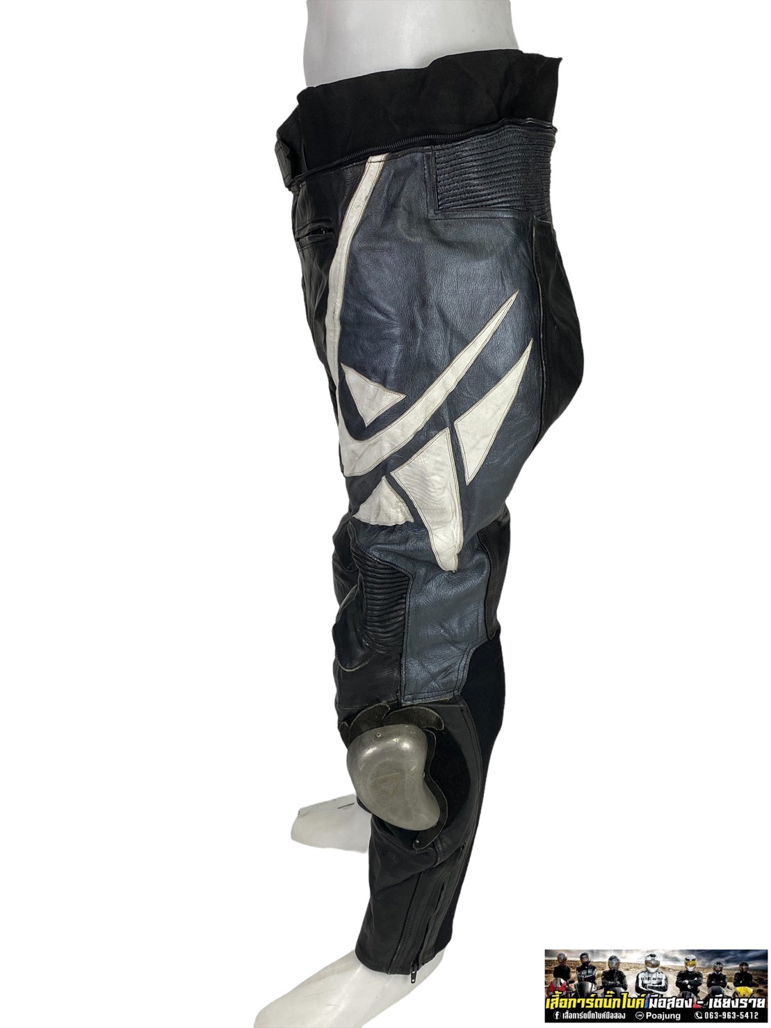 กางเกงขี่มอเตอร์ไซด์ ( มือสอง ) RCTS 018 : เอว 38" ยาว 27" FRANK THOMAS