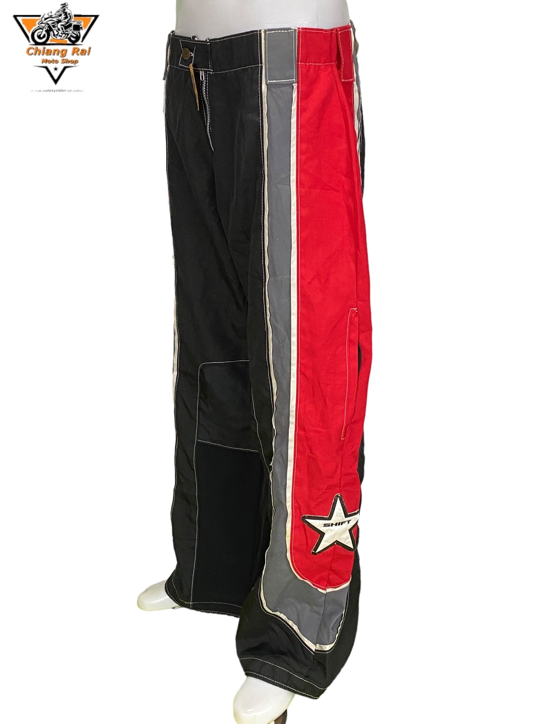 กางเกงขี่มอเตอร์ไซด์ ( มือสอง ) E&A 459: เอว 36" ยาว 30" **SHIFT**