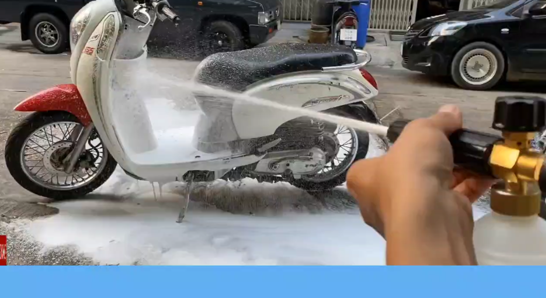 ชุดฉีดโฟม พร้อมข้อต่อ 5แบบ