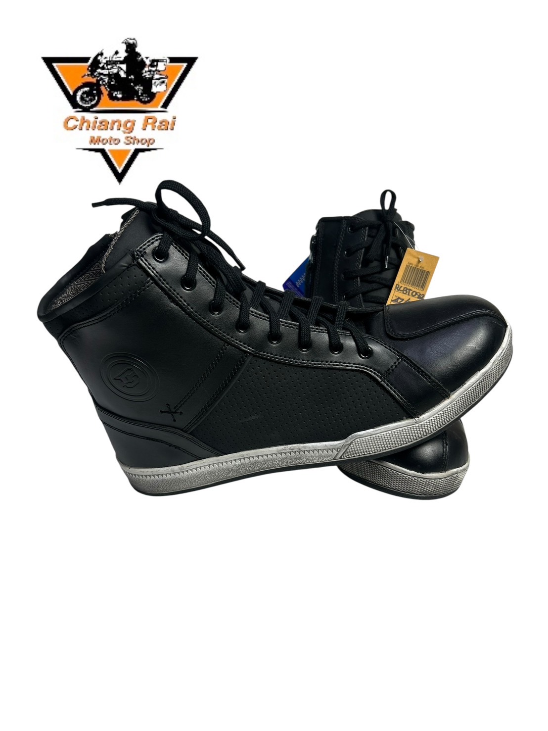 รองเท้าขี่มอเตอร์ไซด์( มือสอง) RCBT-082 Size ขนาดจากป้าย 47:EUR / 13:UK / 30:Cm.(Hipora)