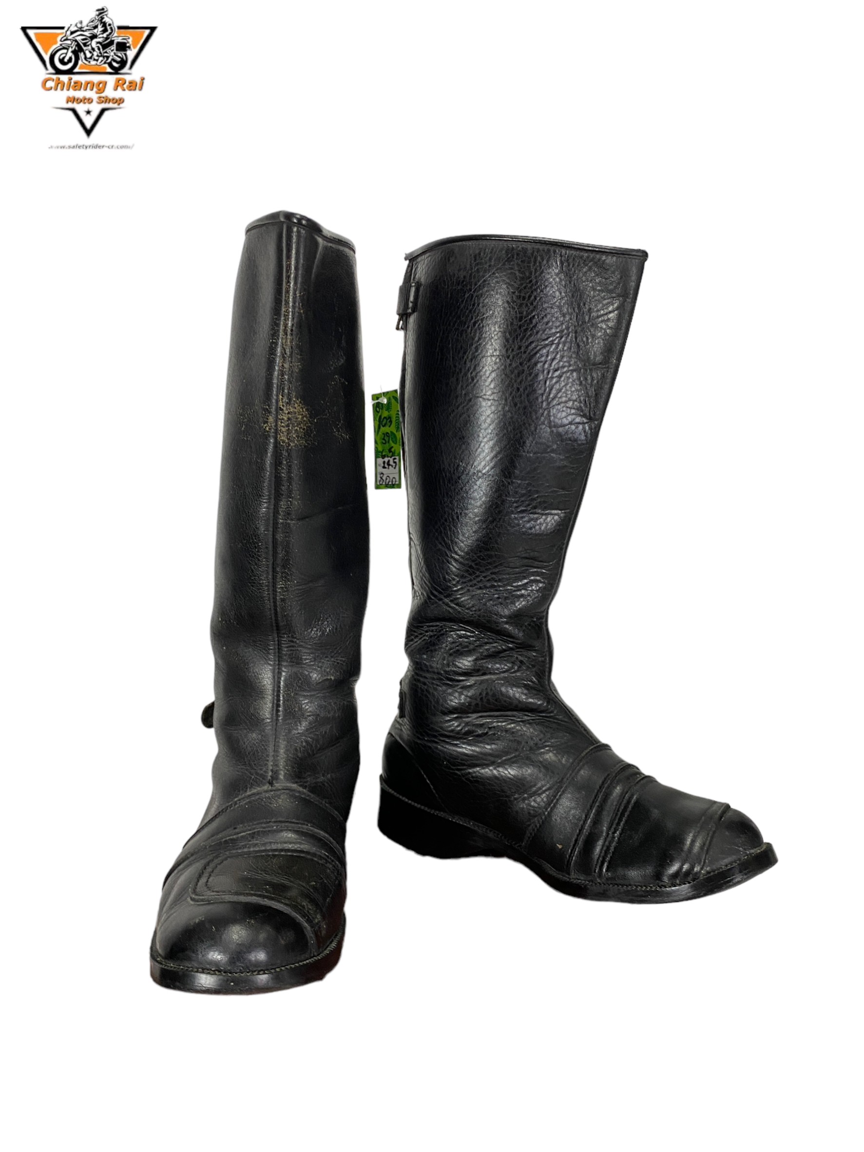 รองเท้าขี่มอเตอร์ไซด์( มือสอง) RCBS-103 Size ขนาดจากป้าย 39:EUR / 6.5:UK / 24.5:Cm.(MITSUBA)