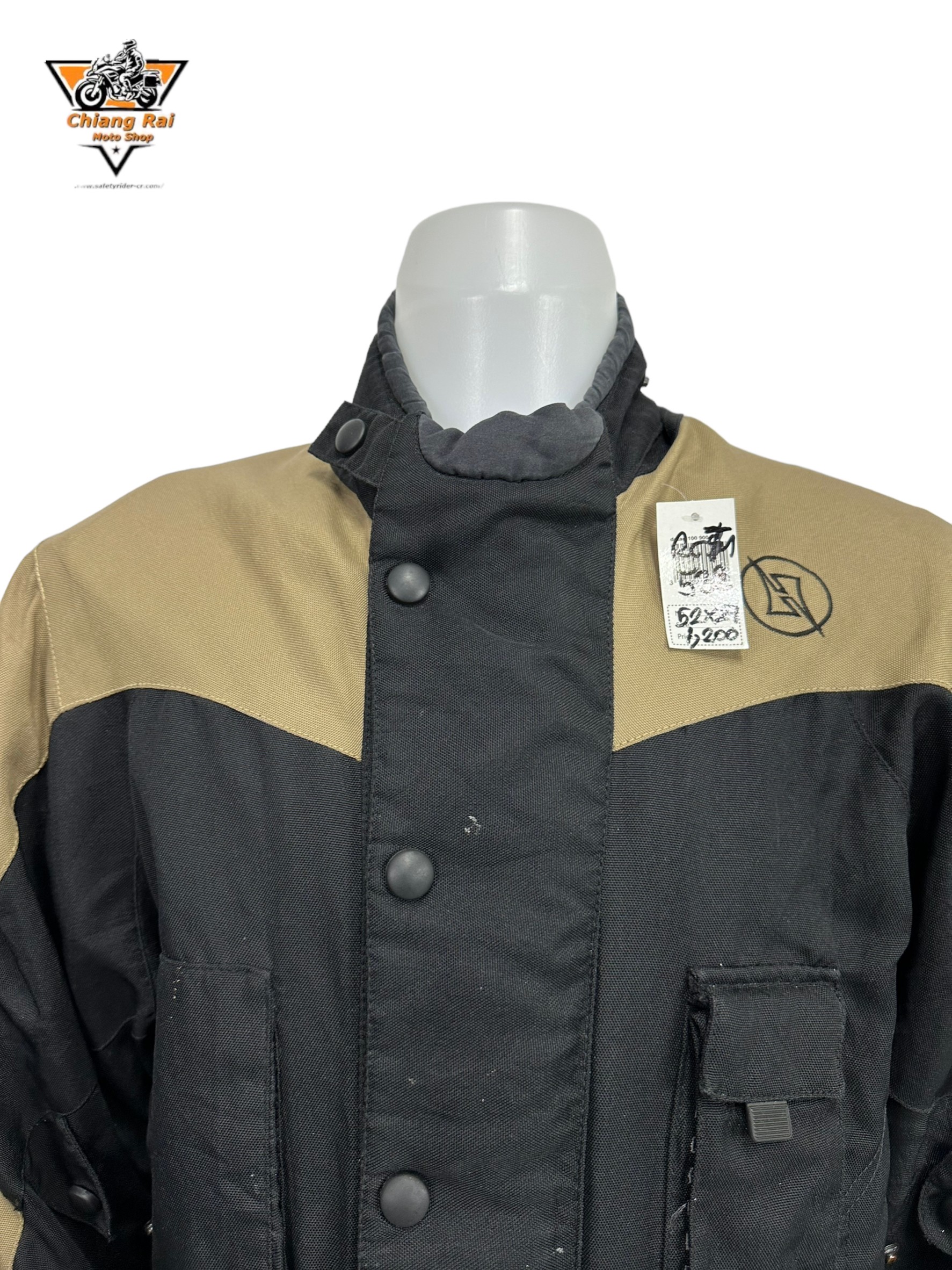 เสื้อขี่มอเตอร์ไซด์( มือสอง) RCTA 532: อก 52" ยาว 29" (XL) **TEFION**