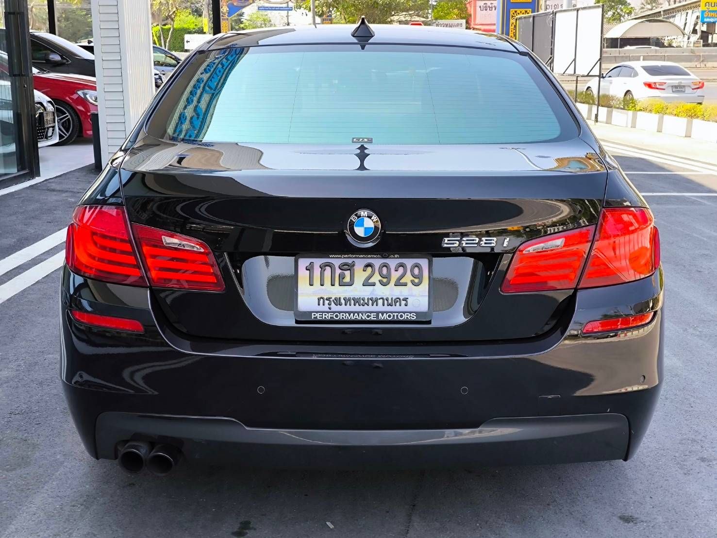 BMW 528i M SPORT สีดำ ปี 2014
