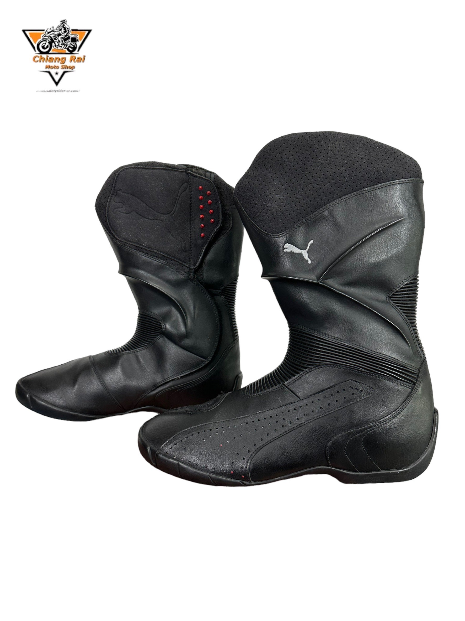 รองเท้าขี่มอเตอร์ไซด์( มือสอง) RCBS-342 Size ขนาดจากป้าย 42:EUR / 7.5:UK / 25.8:Cm.(PUMA)