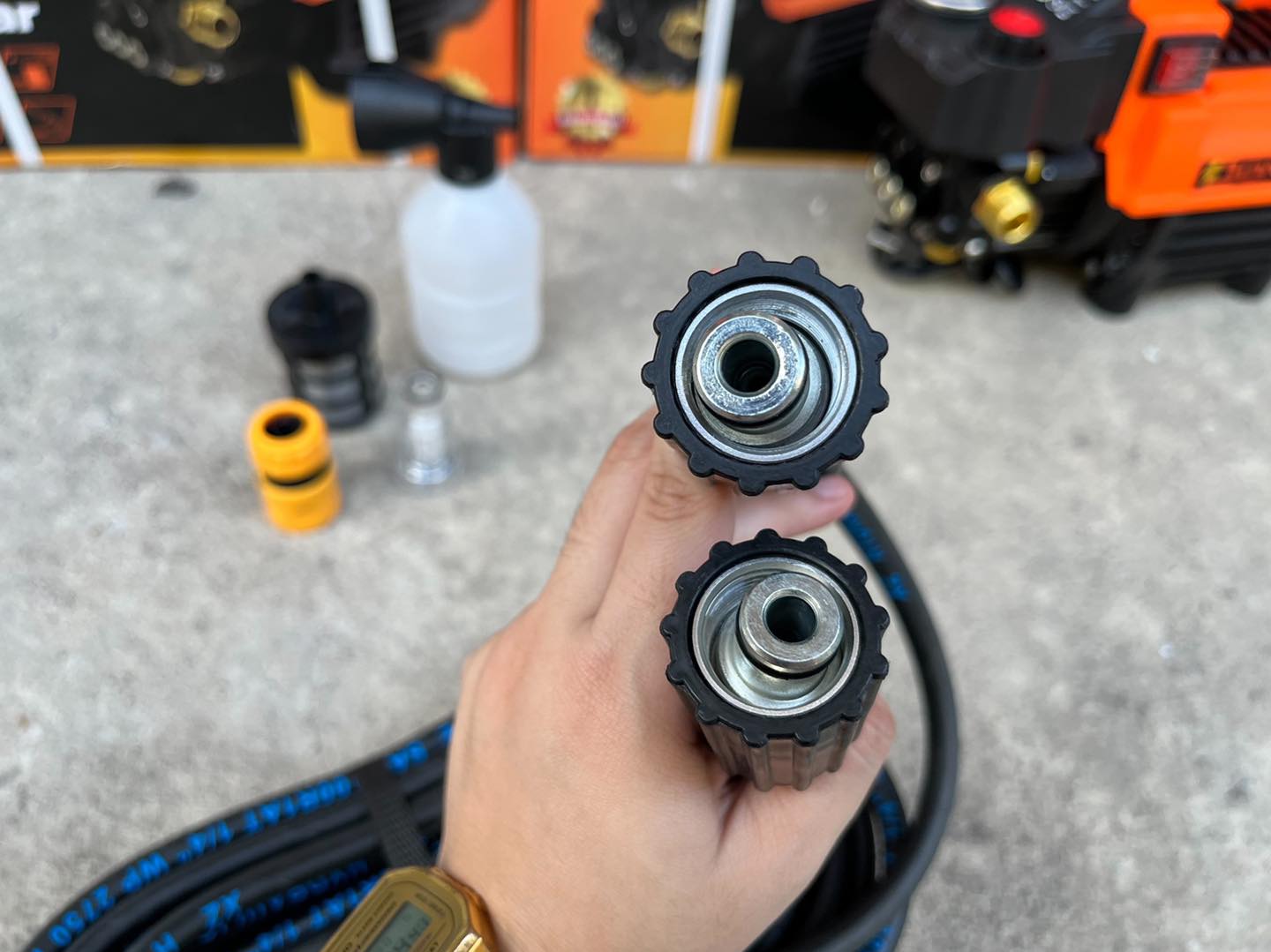 เครื่องอัดฉีดแรงดันสูง Onsen 420 บาร์