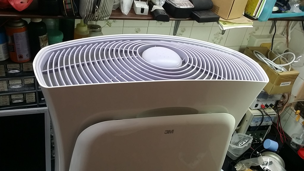 ซ่อมเครื่องฟอกอากาศ ยี่ห้อ 3M รุ่น FAP03-RS-2 อาการพัดลมไม่หมุน