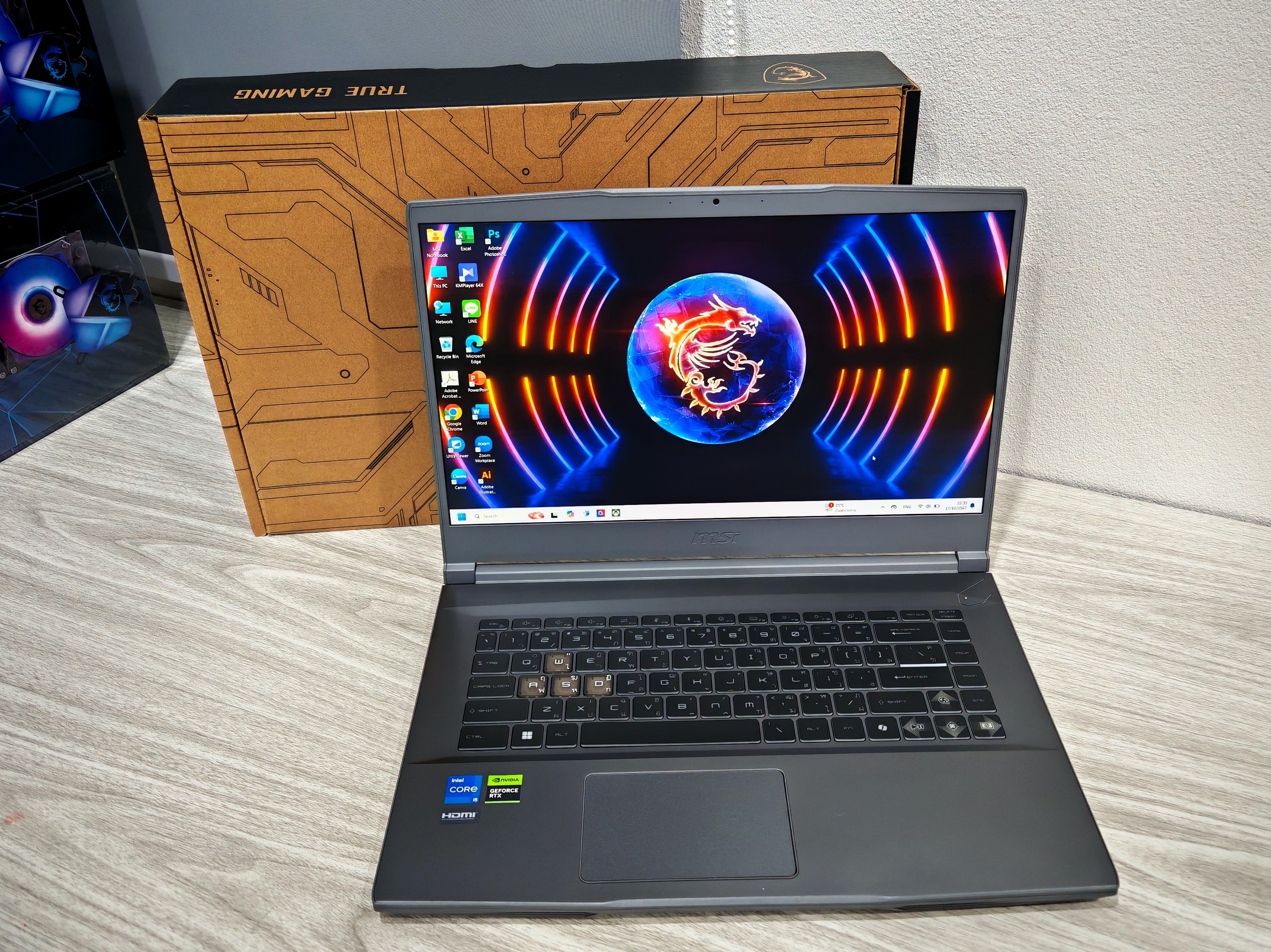 MSI Thin 15 B13VE-1608TH