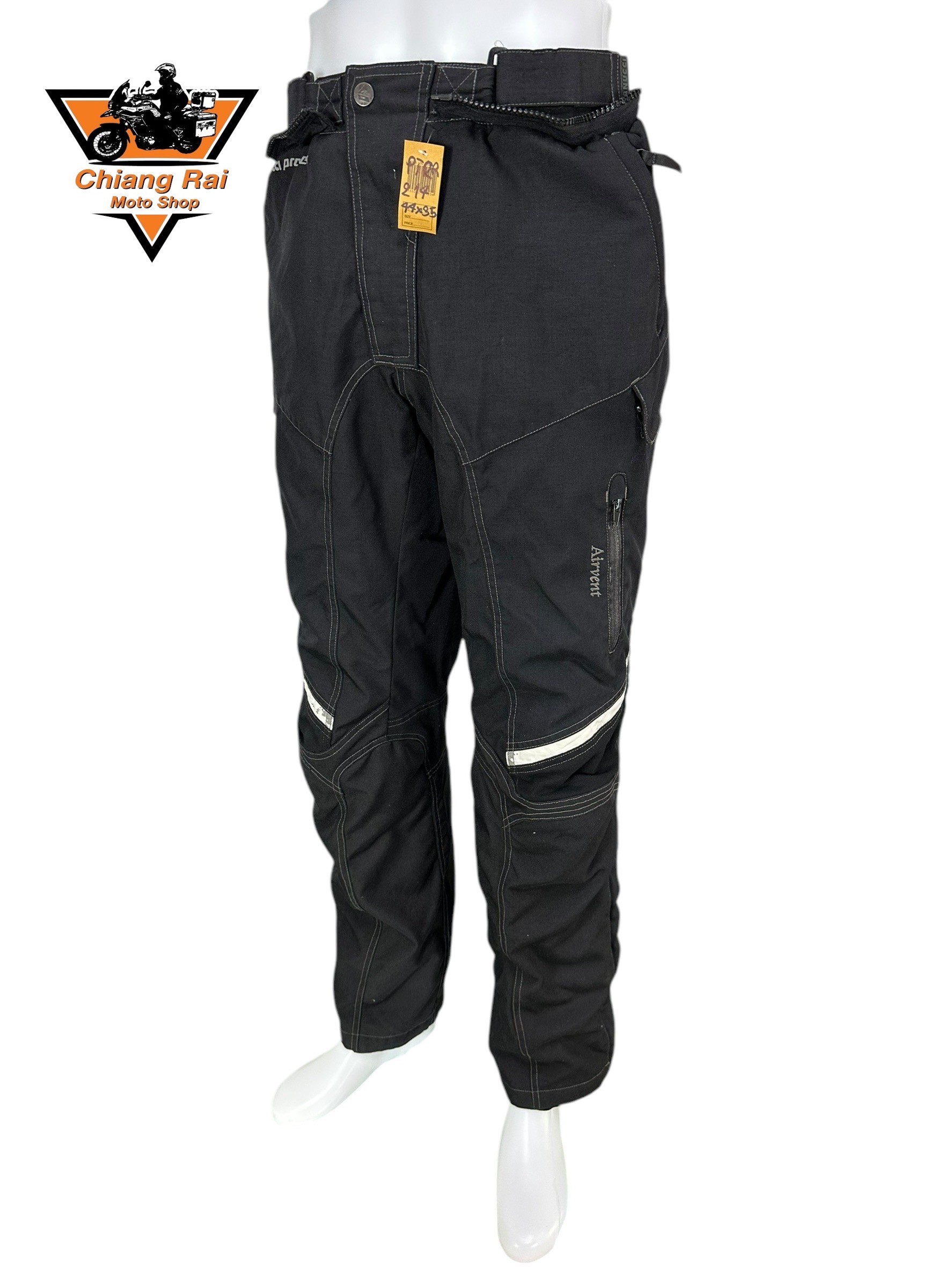 กางเกงขี่มอเตอร์ไซด์ ( มือสอง ) PTCR 214 : เอว 44" ยาว35 " VANUCCI
