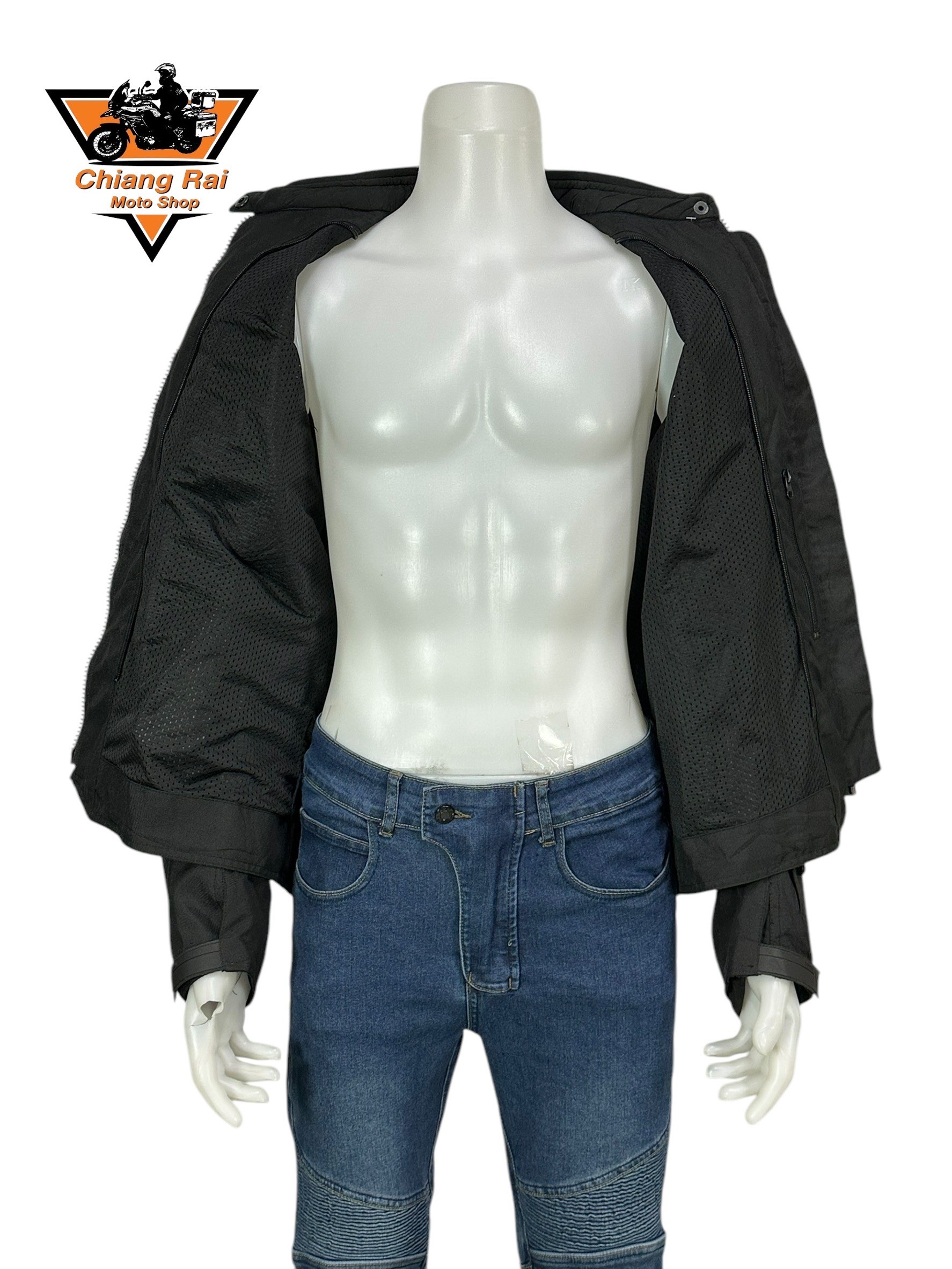 เสื้อขี่มอเตอร์ไซด์( มือสอง) RCSA 964 : อก 46" ยาว 25" (L) **VIKING CYCLE**