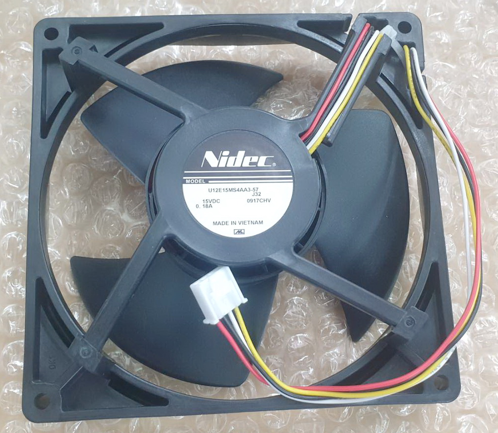 U12E15MS4AA3-57 พัดลมตู้เย็น SHARP 15VDC พาร์ทบริษัท RMOTRA155CBZZ