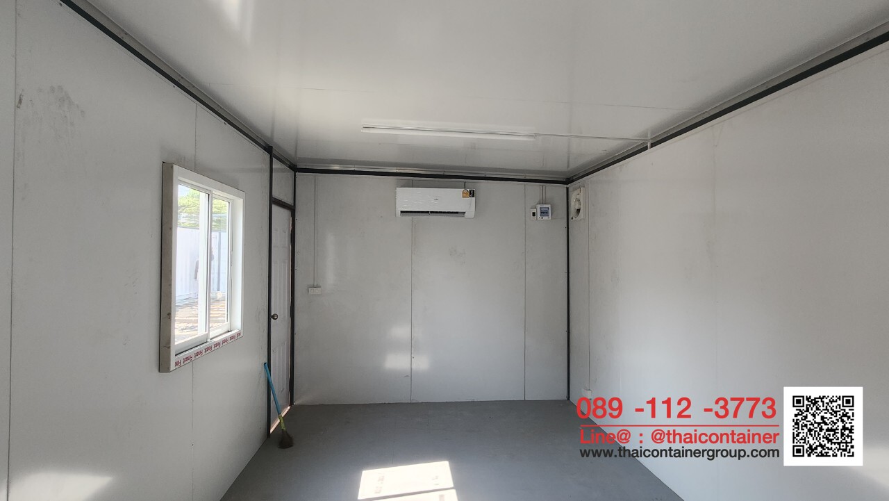 ตู้ออฟฟิต ผนัง สำเร็จรูป 3*6ม. สำนักงานเคลื่อนที่ ตู้สำนักงาน ตู้สำเร็จรูป