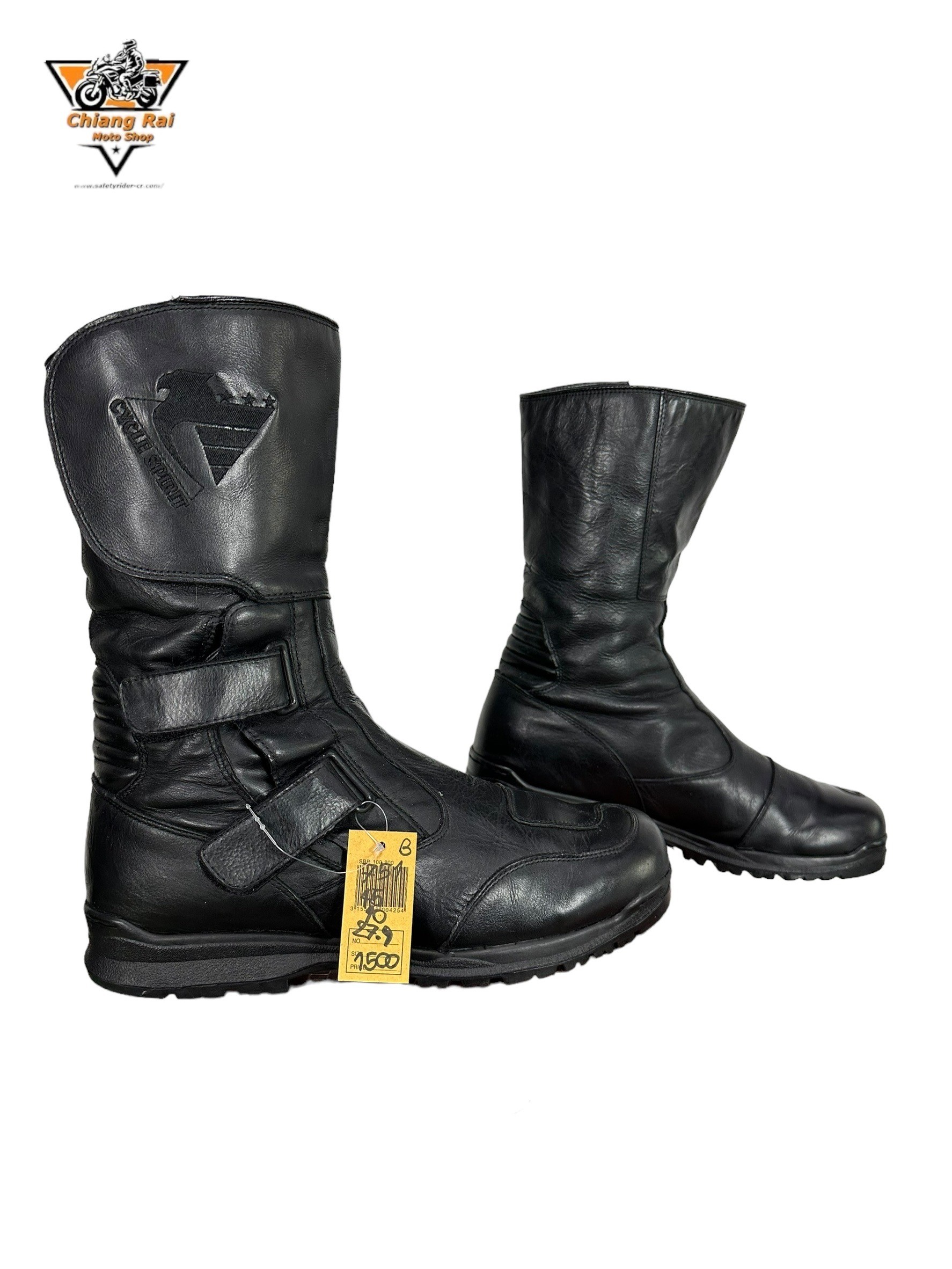 รองเท้าขี่มอเตอร์ไซด์( มือสอง) RCBS-751 Size ขนาดจากป้าย 45:EUR / 10:UK / 27.9:Cm.(CYCLE SPIRT)