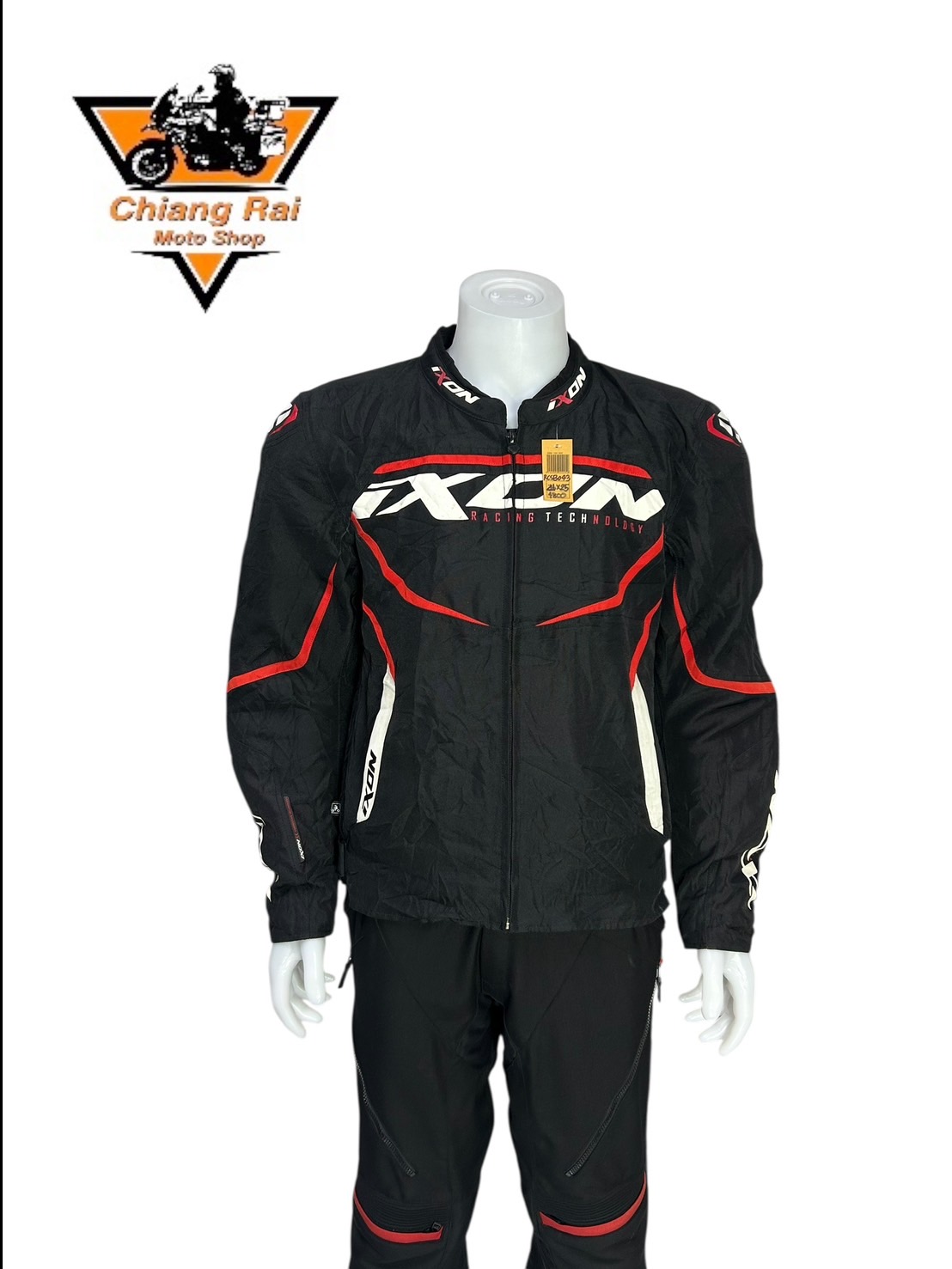 เสื้อขี่มอเตอร์ไซด์( มือสอง) CRSB 043 : อก 46" ยาว 25" (L) **Ixon**