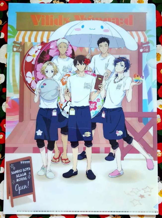 แฟ้ม A4 แบบสอด Sanrio Boys ซานริโอ้ บอยจากญี่ปุ่น