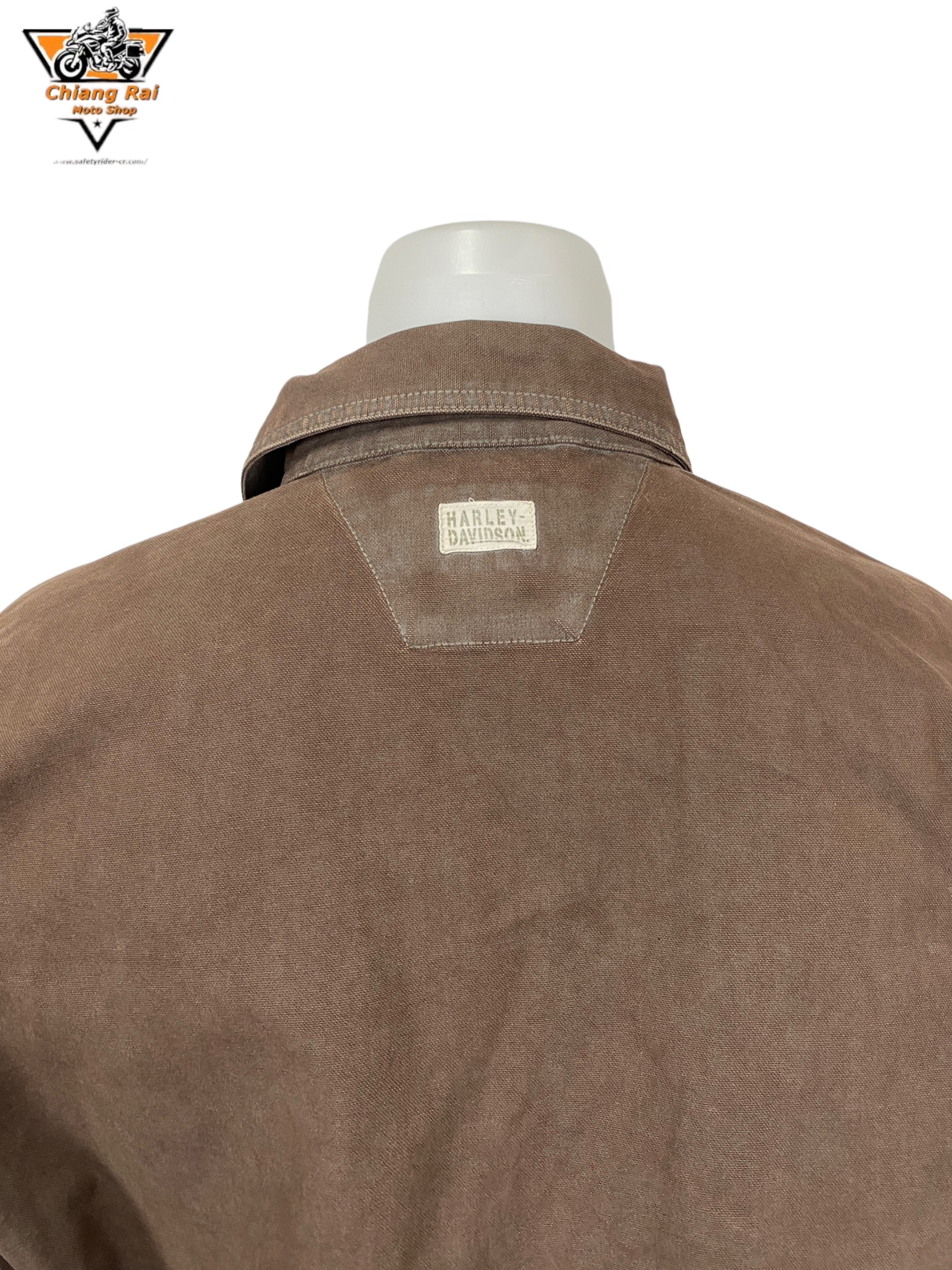 เสื้อขี่มอเตอร์ไซด์( มือสอง) RCSA 672: อก 50" ยาว 28" (XL)**HARLEYDAVIDSON**