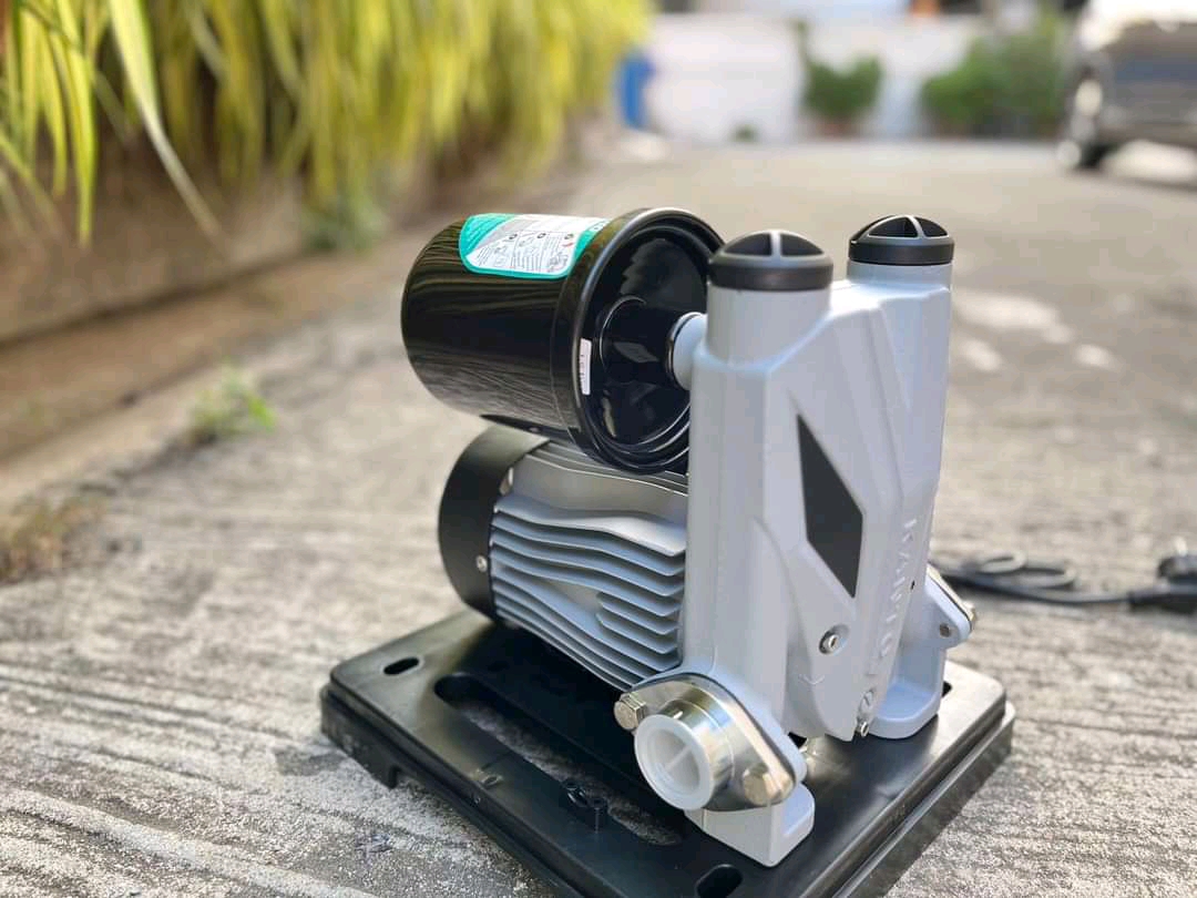 ปั๊มน้ำอัตโนมัติ รุ่น KT-TURBO-420 มีฝาครอบ+ฐานพลาสติกเหนียว กำลัง 420 วัตต์