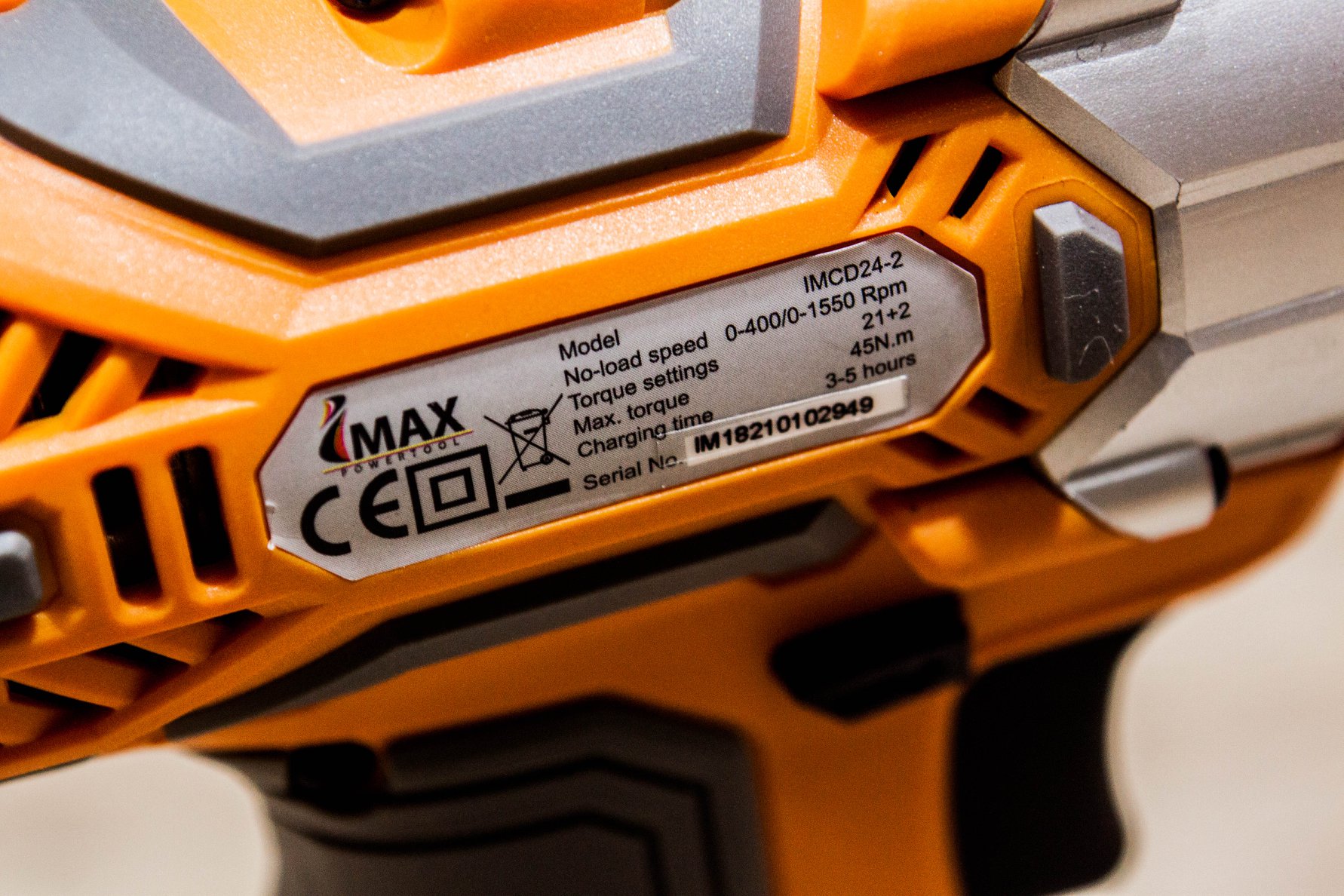 IMAX สว่านกระแทก ไร้สาย 24v