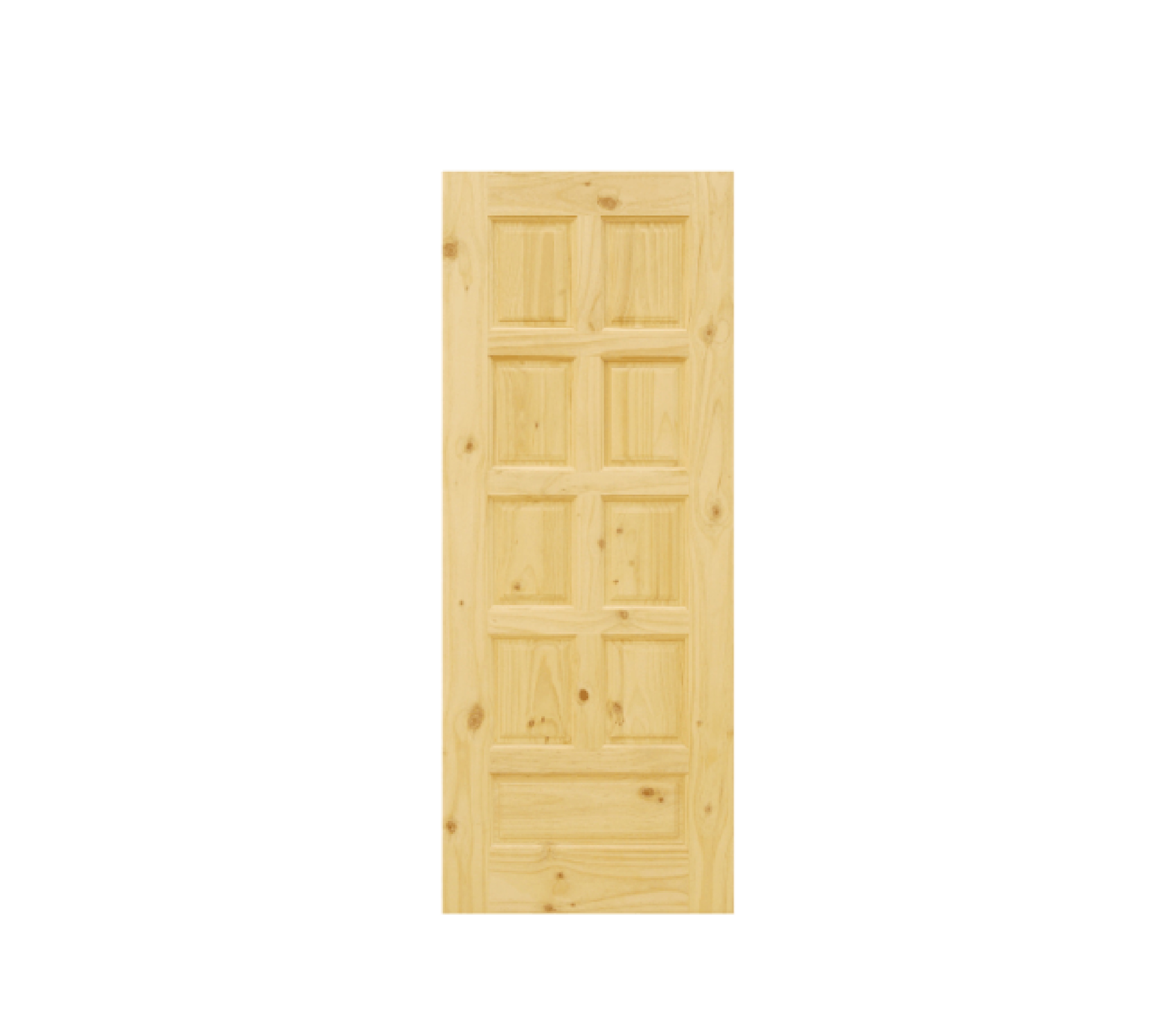 ประตู รุ่น Eco Pine - 002 (สนNZ) ขนาด 80x200 cm.